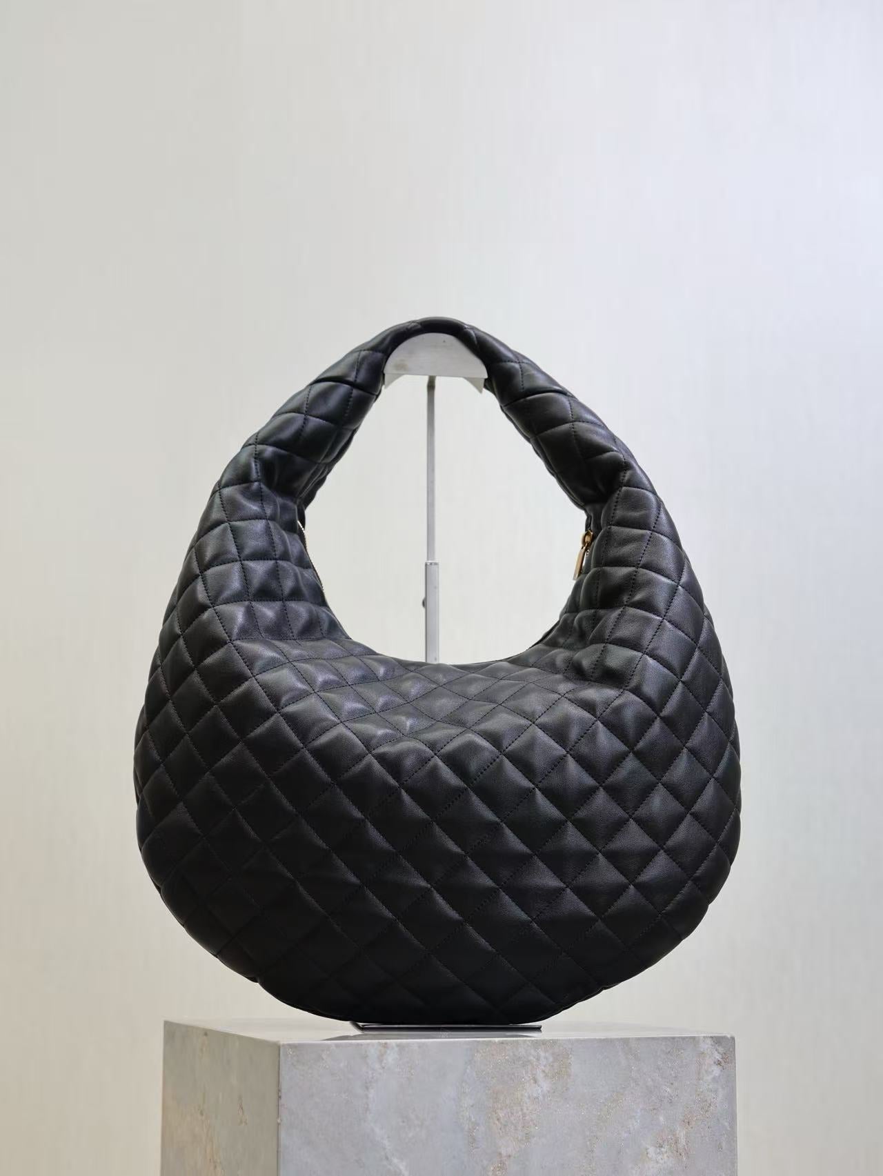 YSL Icarino Icare 44cm Bag Black Lambskin