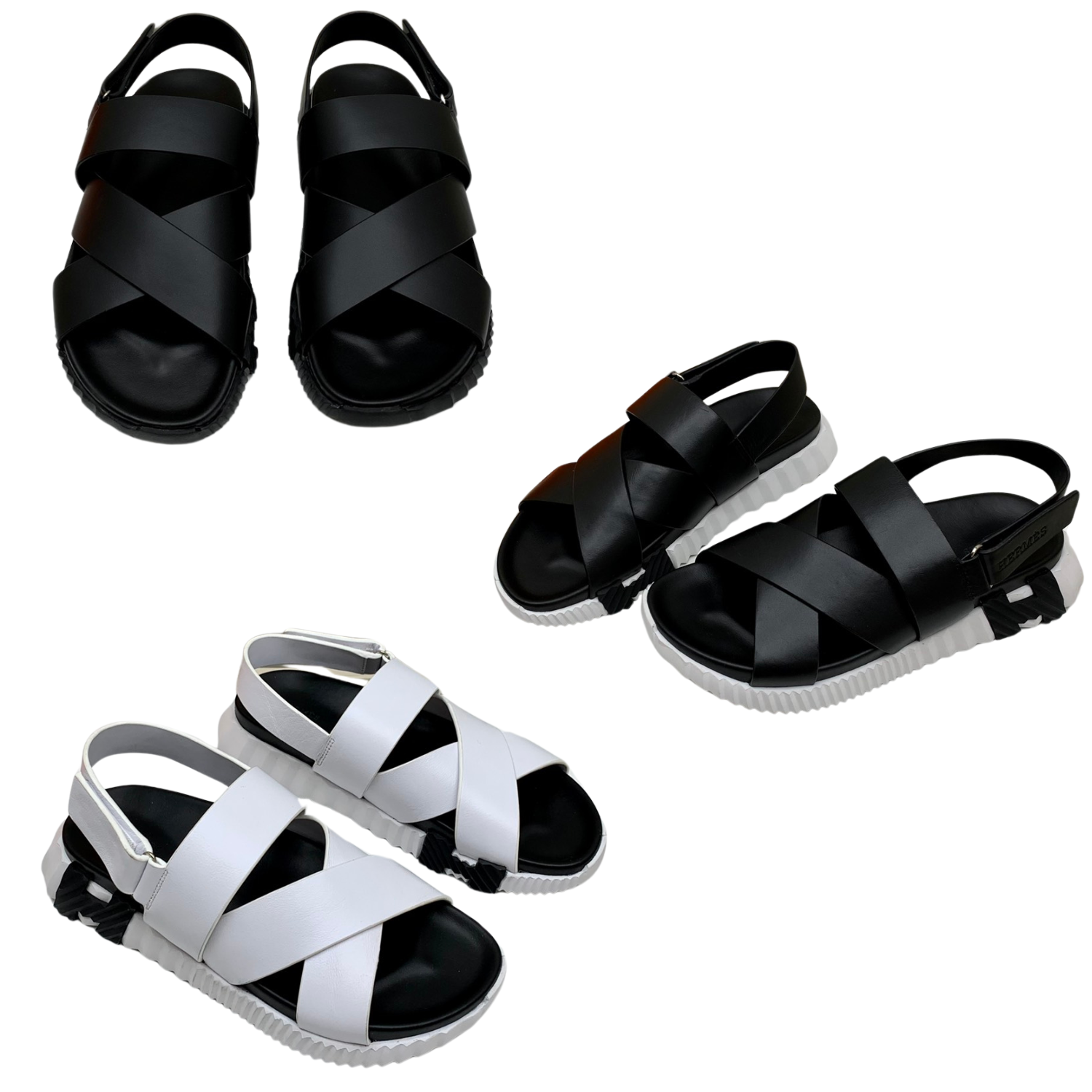 HM 25 Electric Sandal Cowhide and Rubber 245618