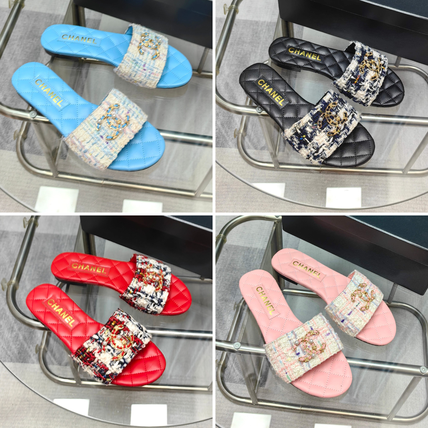 CC 25 Mule Tweed Mop