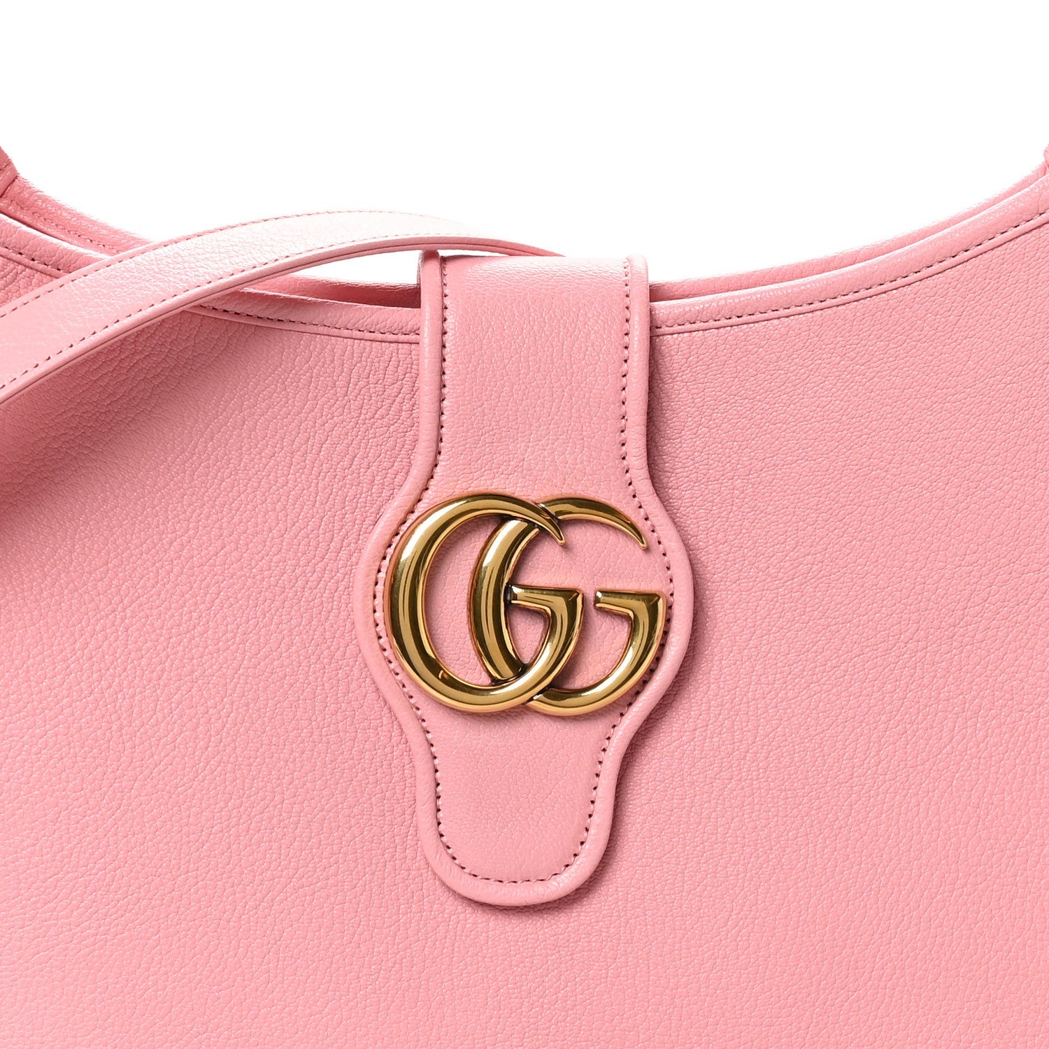 Goatskin Medium Aphrodite Shoulder Bag Wild Rose