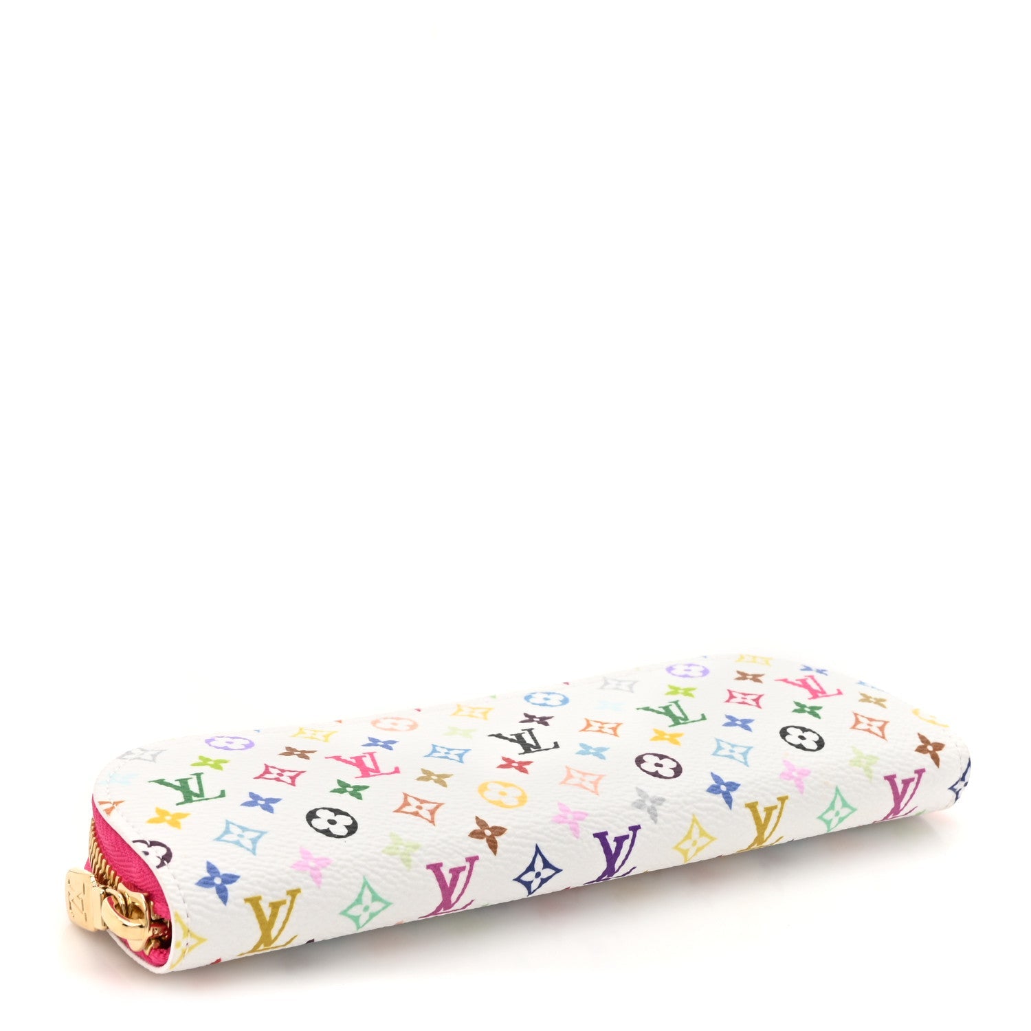 LV X TM Monogram Multicolor Charlotte Pencil Pouch Fuchsia
