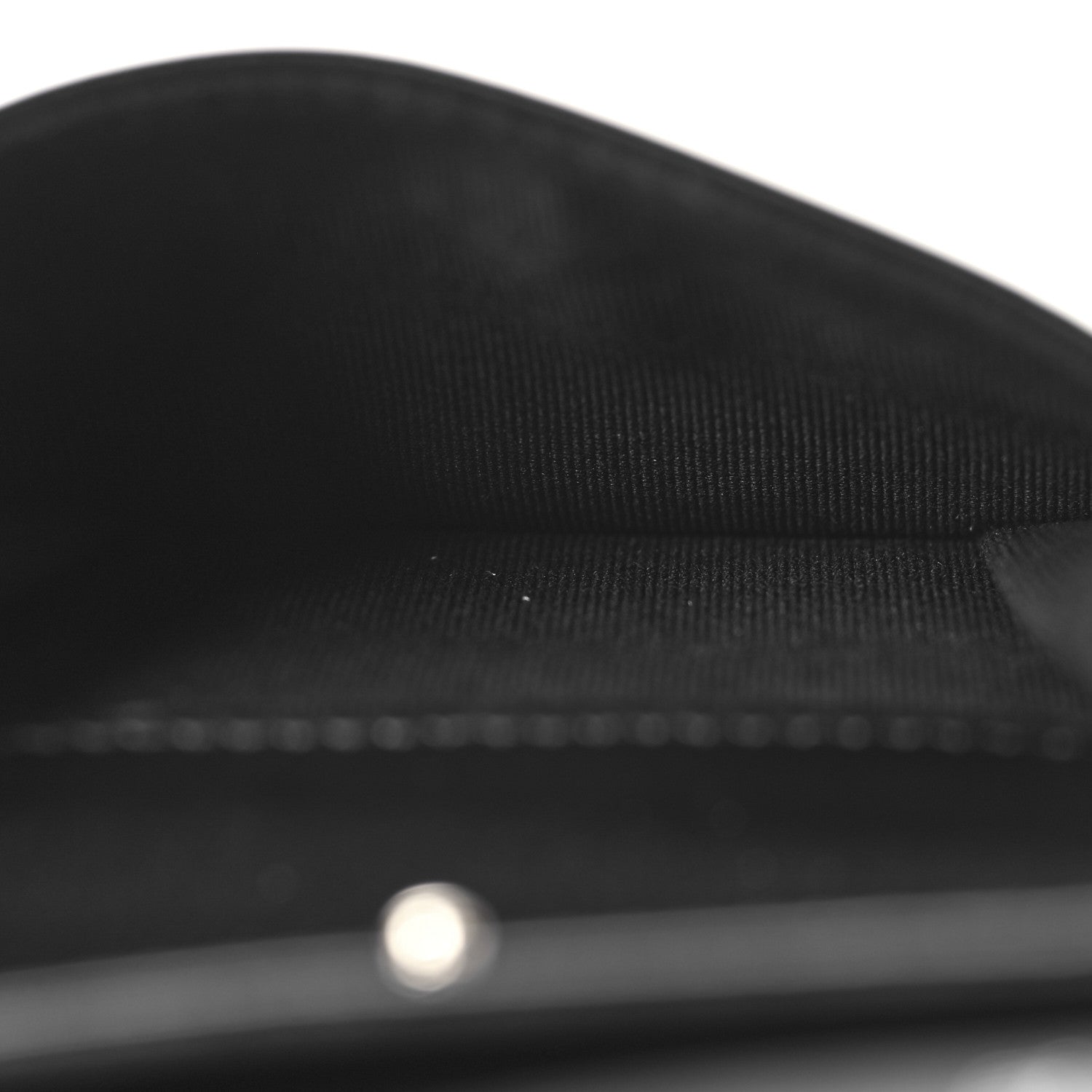 Calfskin Quilted Compact Bifold Wallet So Black