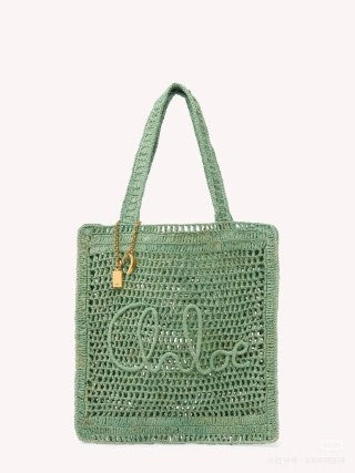 Chloe Summer Banana Bag Summery Raffia