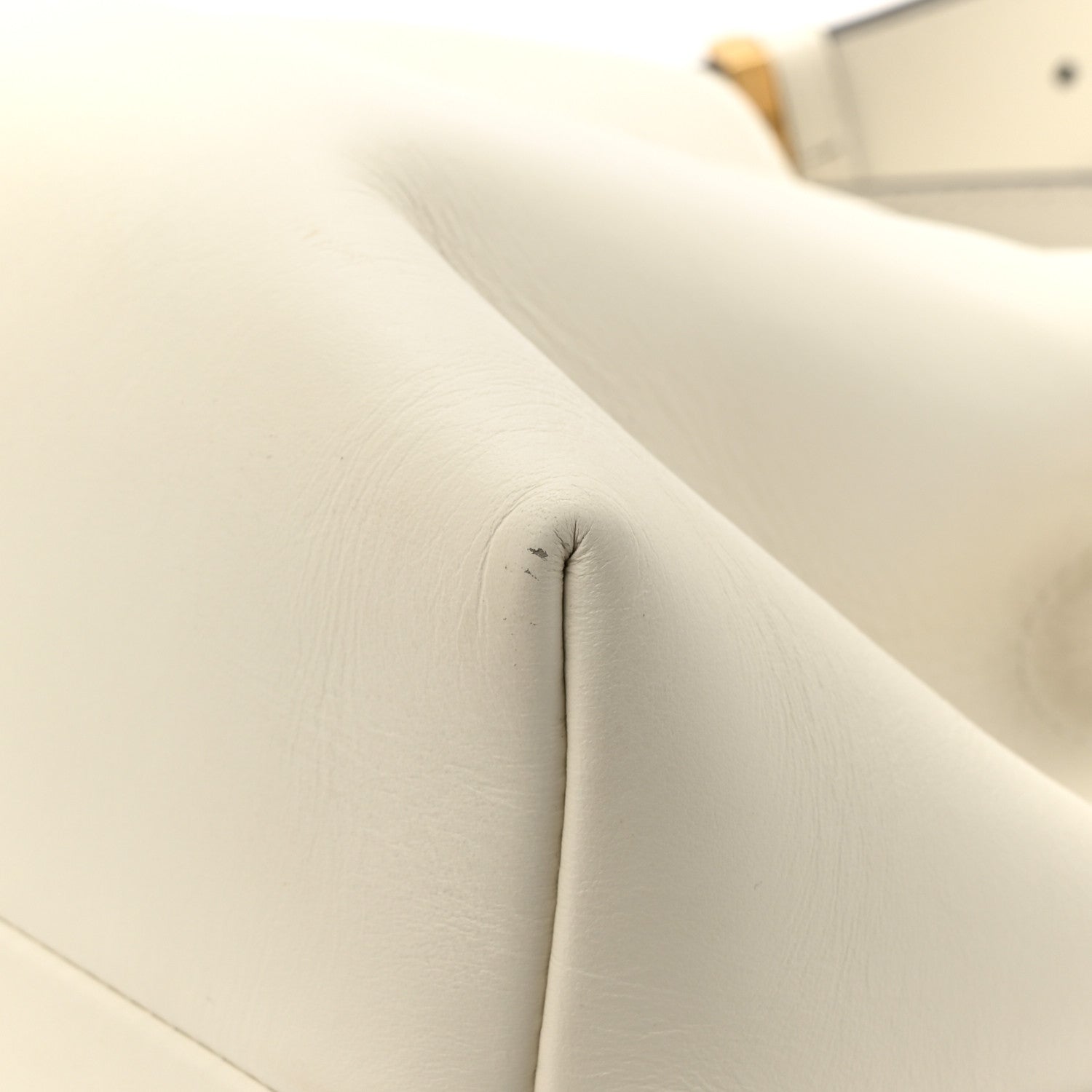 Soft Shiny Calfskin Bon Bon East West Bucket Bag Latte