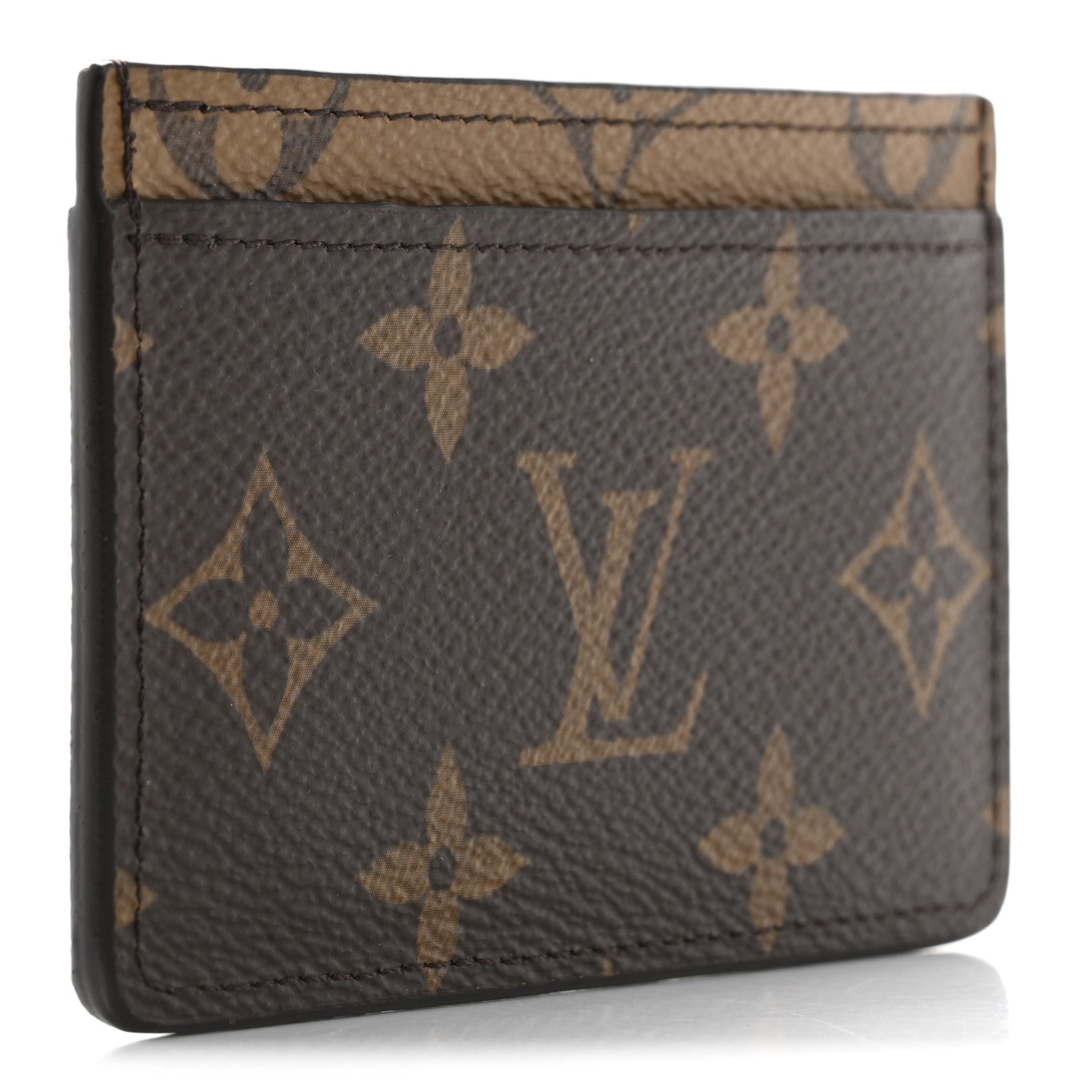 Reverse Monogram Card Holder