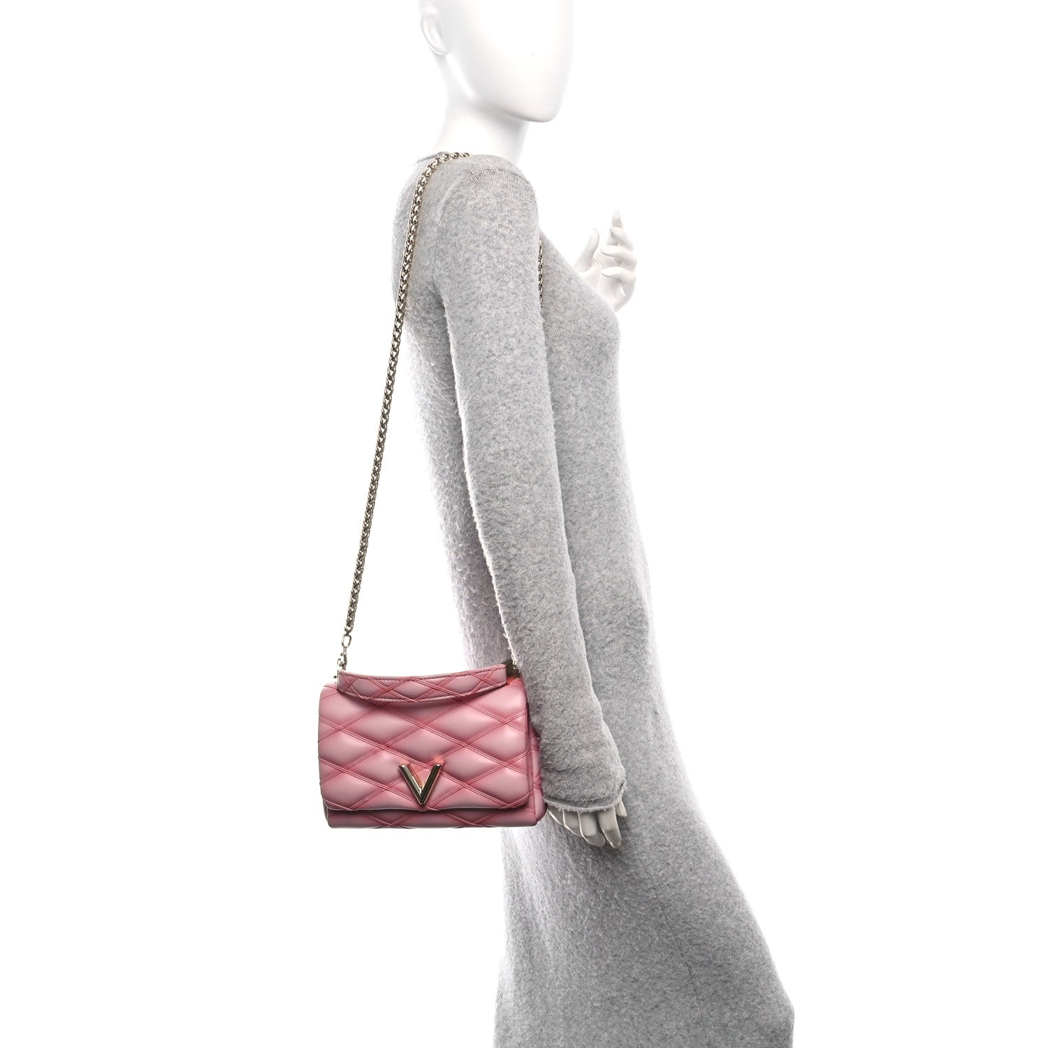 Lambskin Malletage Top Handle GO-14 MM Rosabella