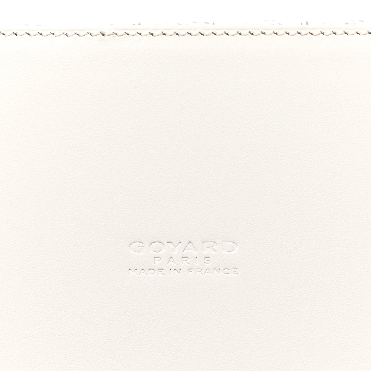 Goyardine Mini Vendome White