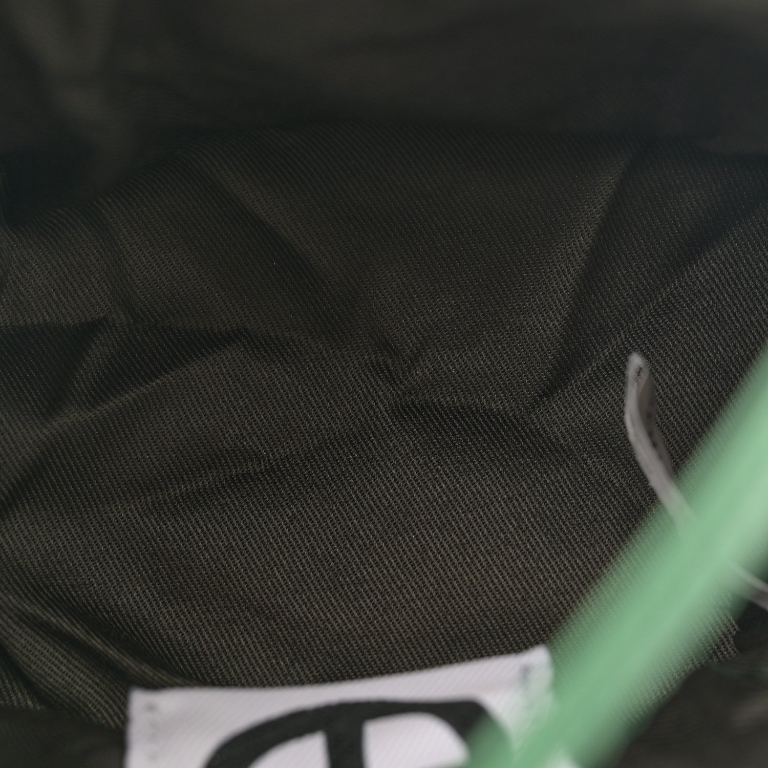 Vegan Leather Small Shopping Bag Leaf