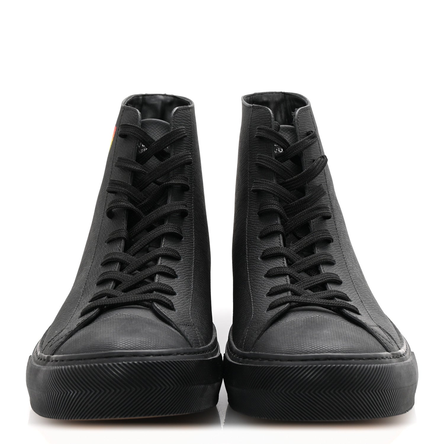 Calfskin LV Tattoo Sneaker Boots 8 Black