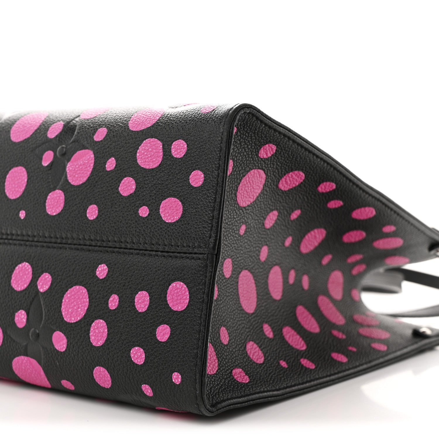 LV X YK Empreinte Monogram Giant Onthego MM Black Fuchsia