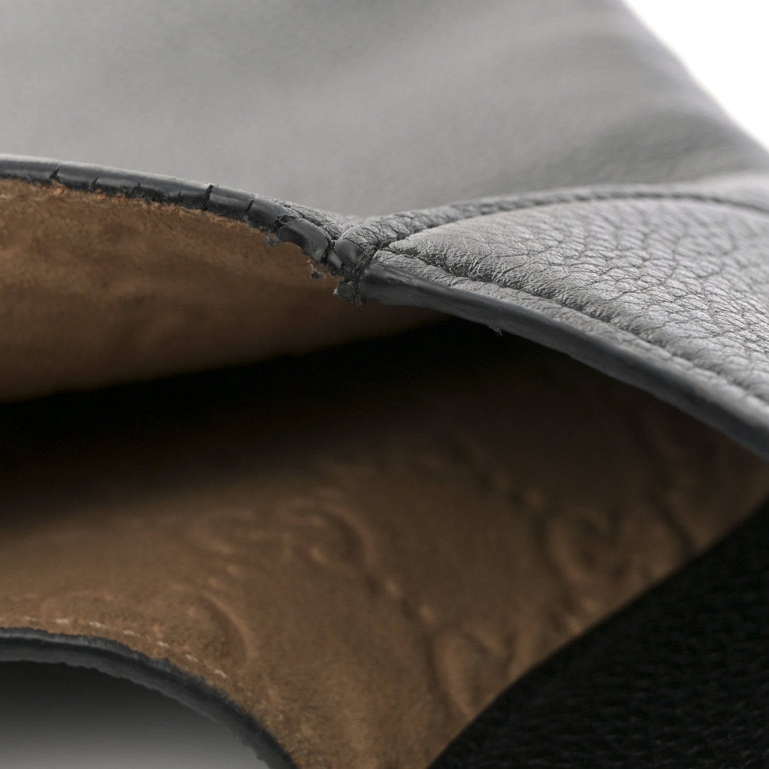 Soft Grained Calfskin Maxi B Hobo Black