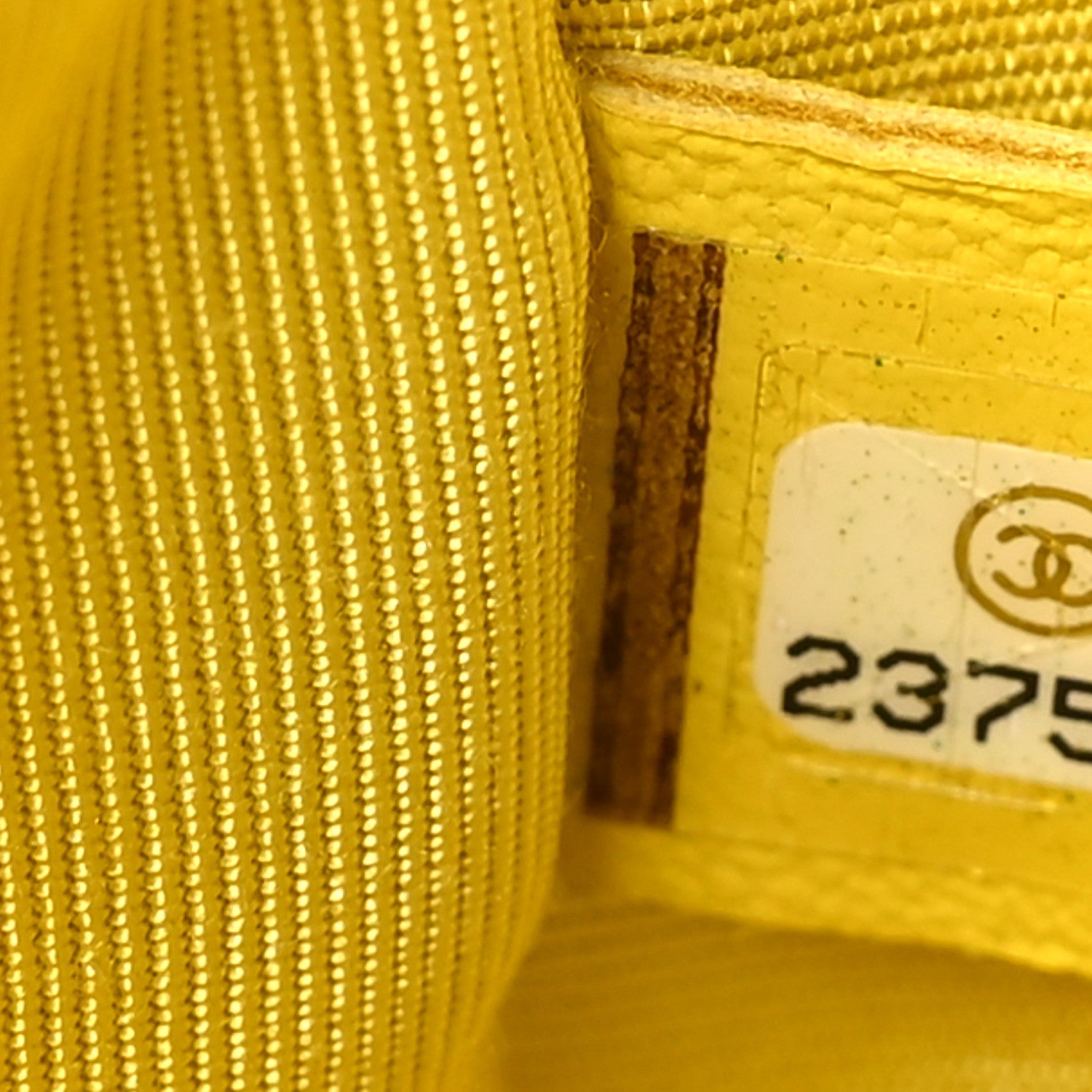 Calfskin Stitched Small Ring My Bag Flap Crossbody Yellow