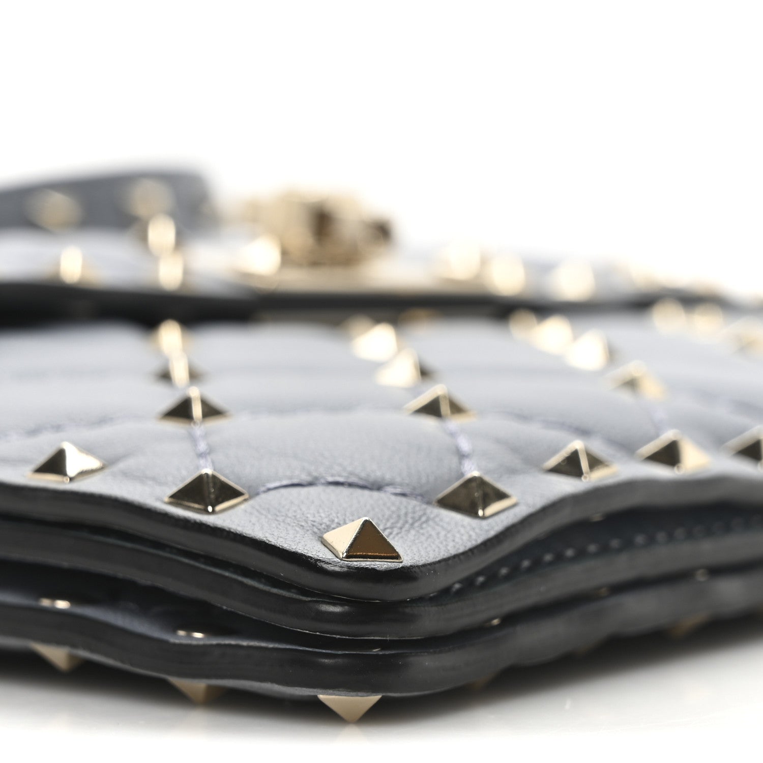 Nappa Rockstud Crossbody Bag  London Stone