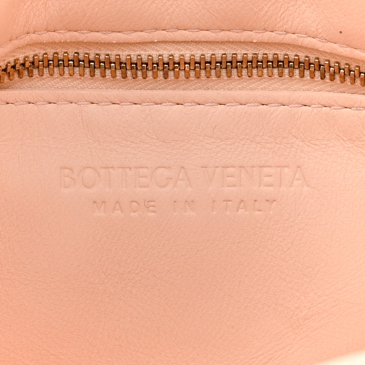 Nappa Maxi Intreccio Padded Cassette Crossbody Bag Melon Washed