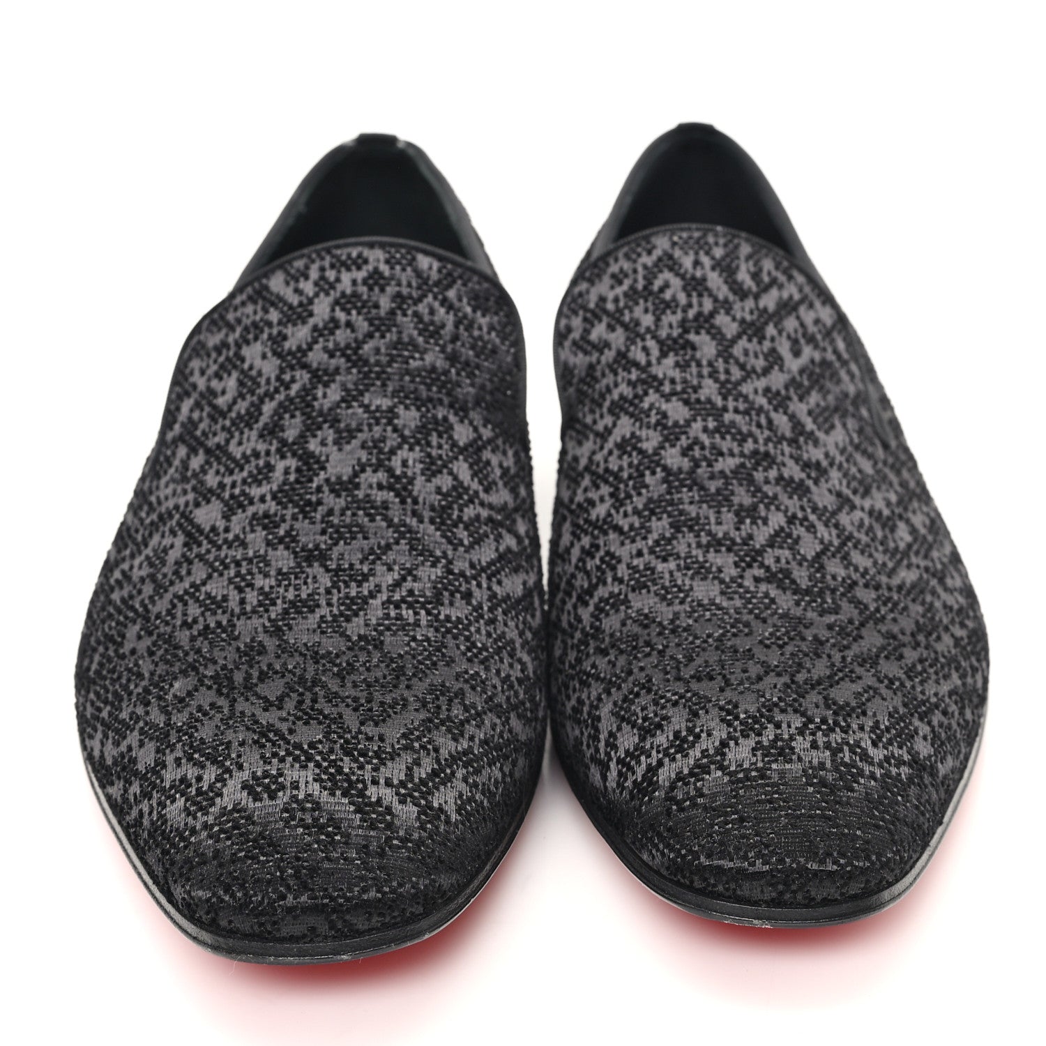 Tessuto Traviata Mens Dandelion Flat Loafers 43 Black