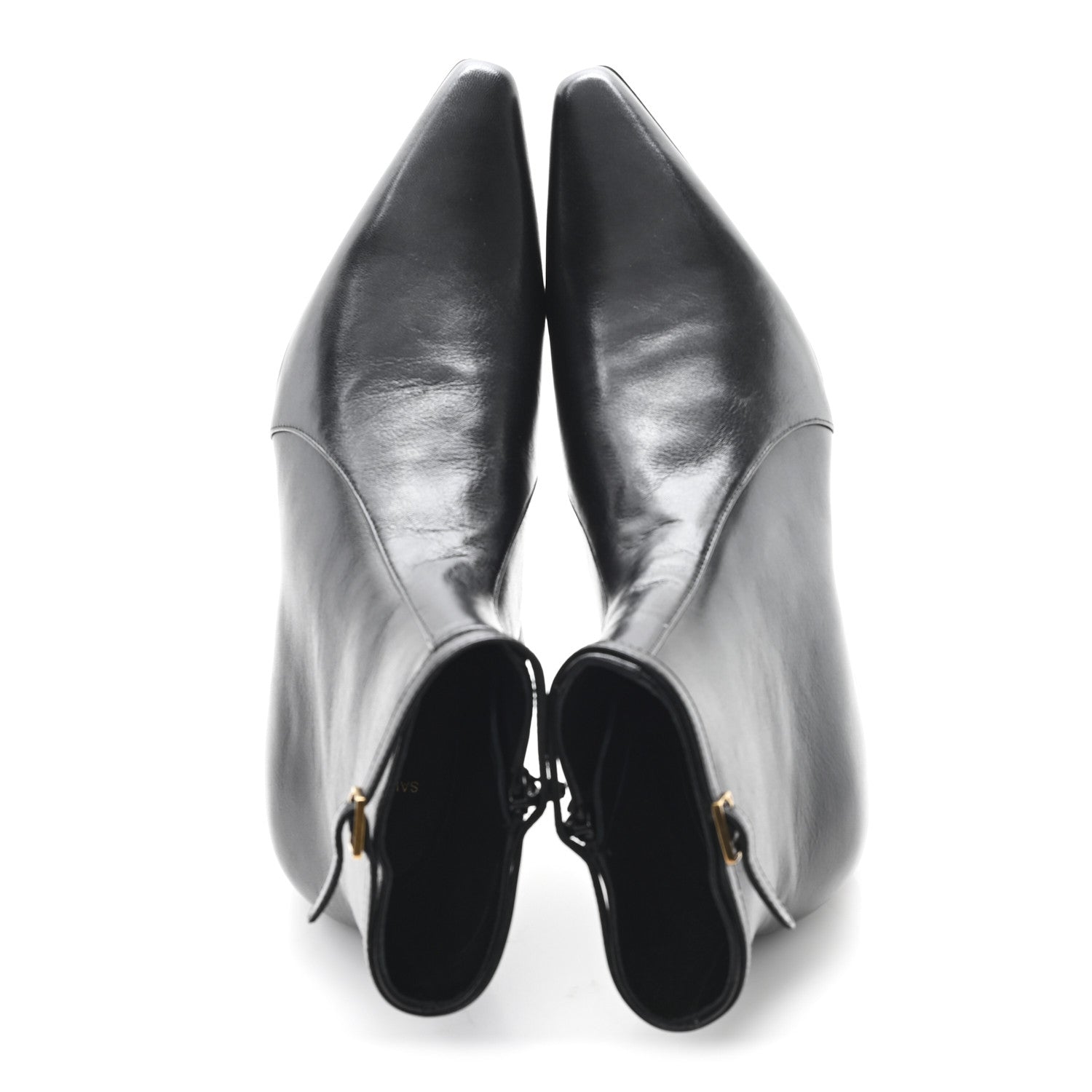 Calfskin Mens Arsun Ankle Boots 41.5 Black