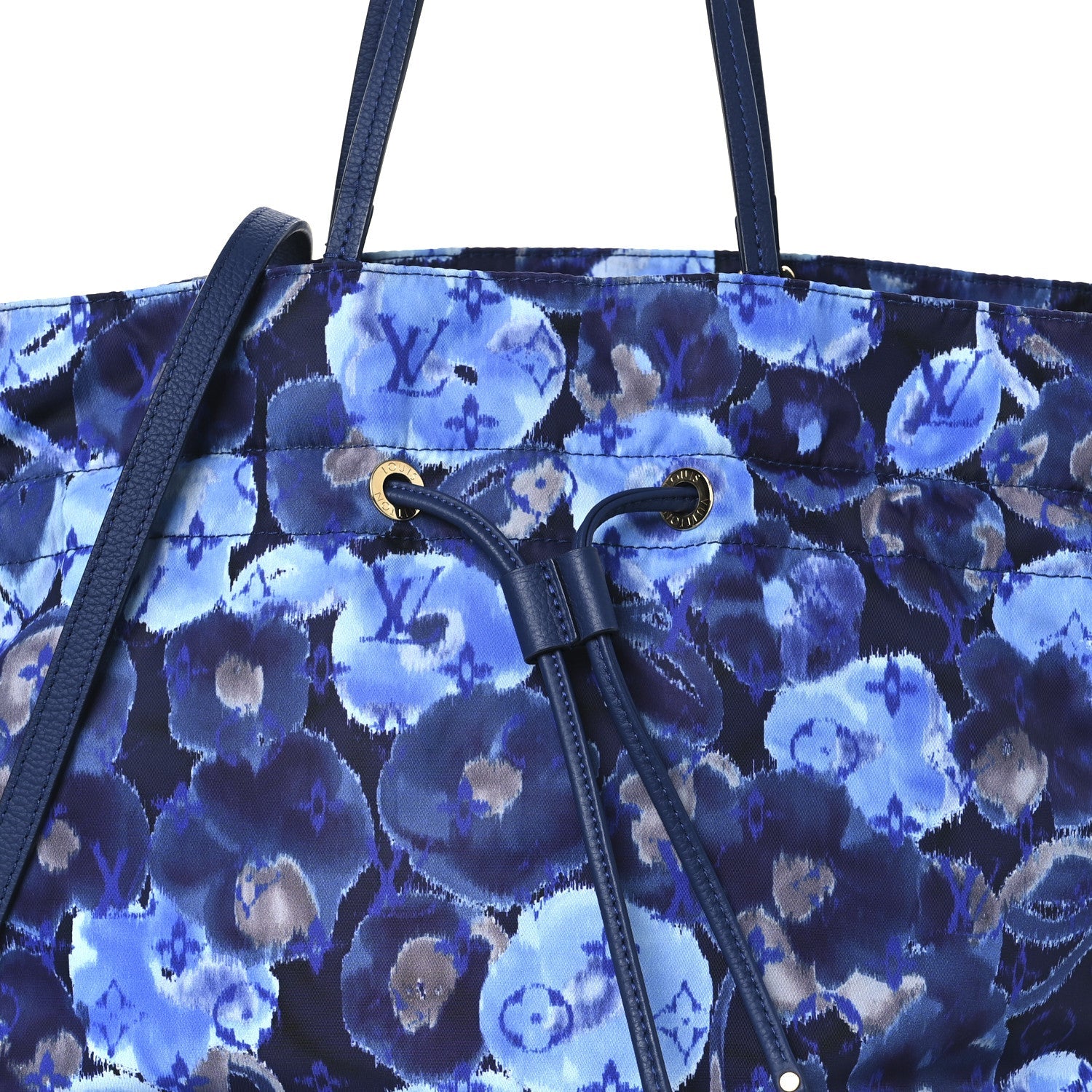 Nylon Monogram Ikat Noefull MM Grand Blue