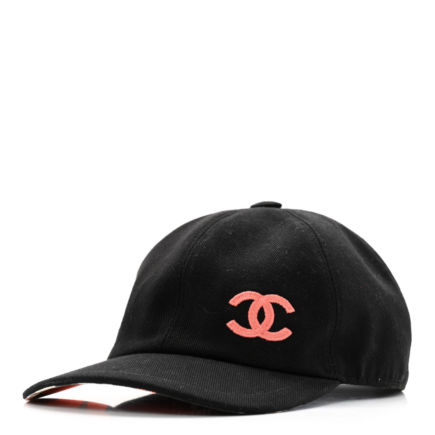 Cotton CC Cap Hat Black Coral