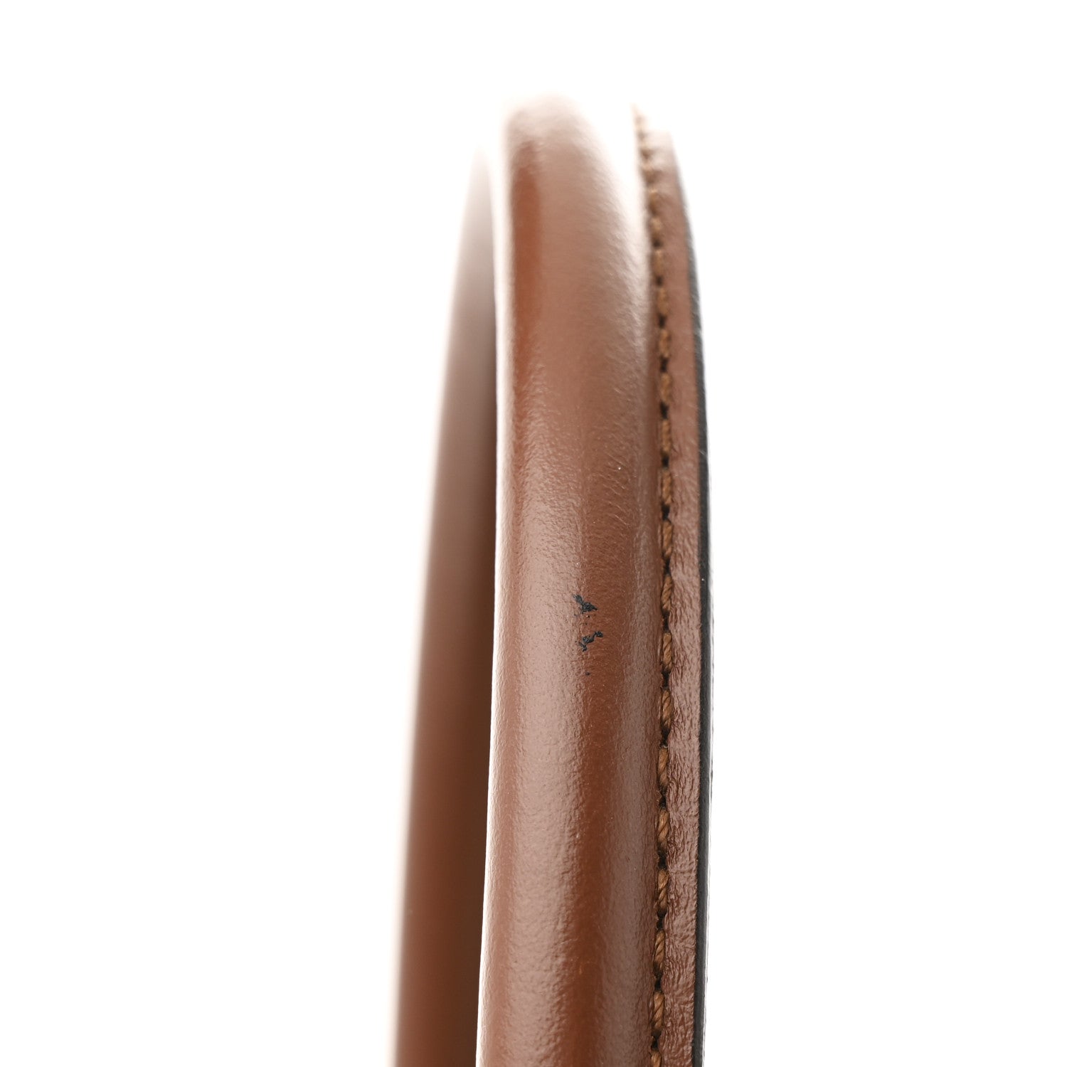 Smooth Calfskin House Check Medium Cube Bowling Bag Archive Beige