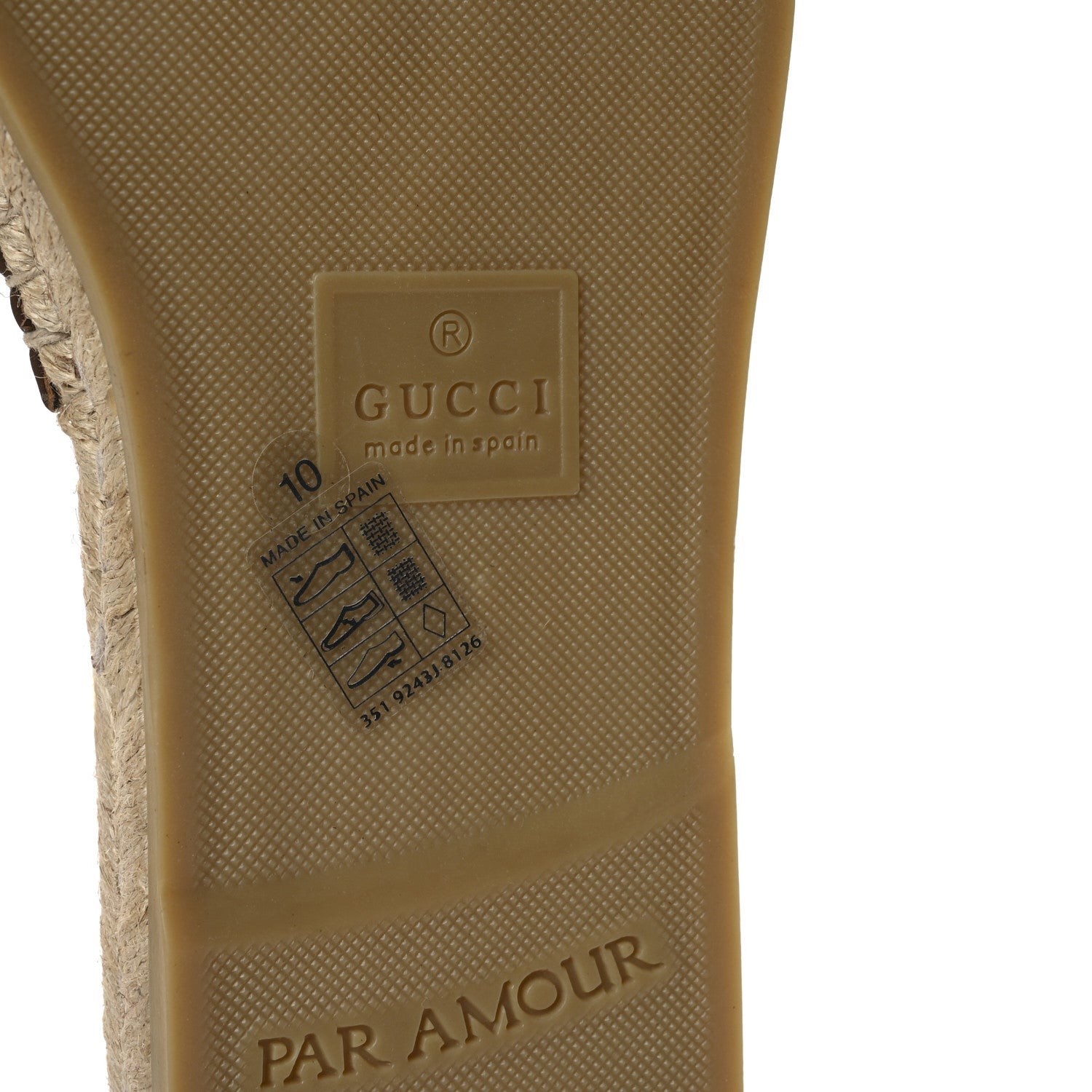 Canvas Miro Soft Calfskin Striped Mens Espadrille Flat Slide Sandals 10 Greggio Brown Sugar