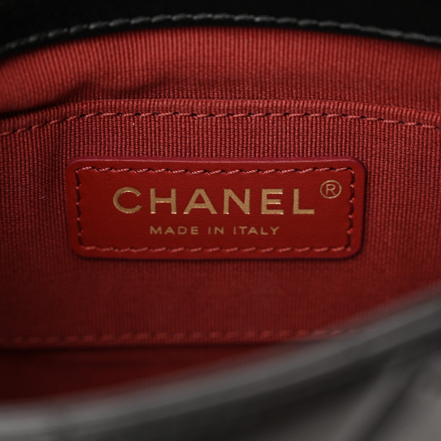 Lambskin Quilted Mini Side Note Flap Black