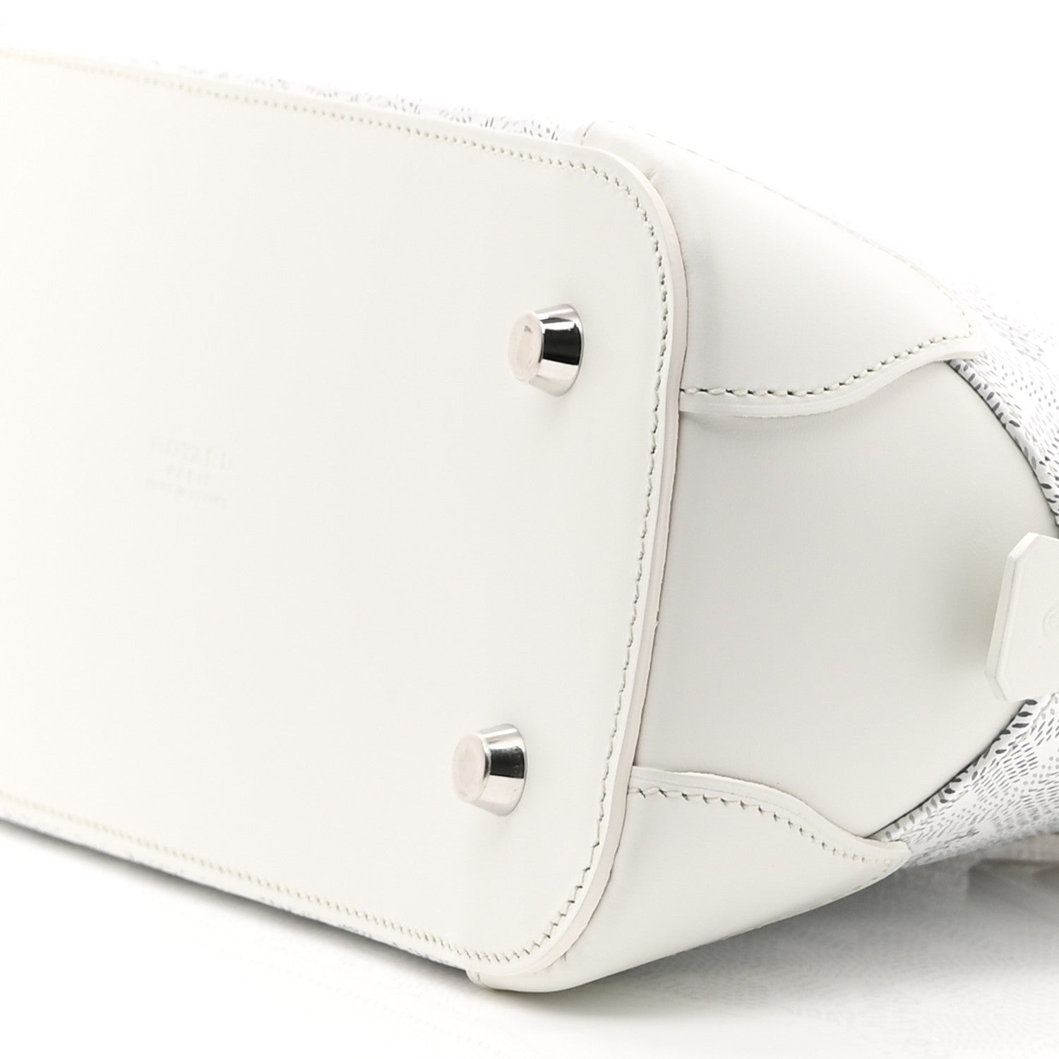 Goyardine Mini Vendome White