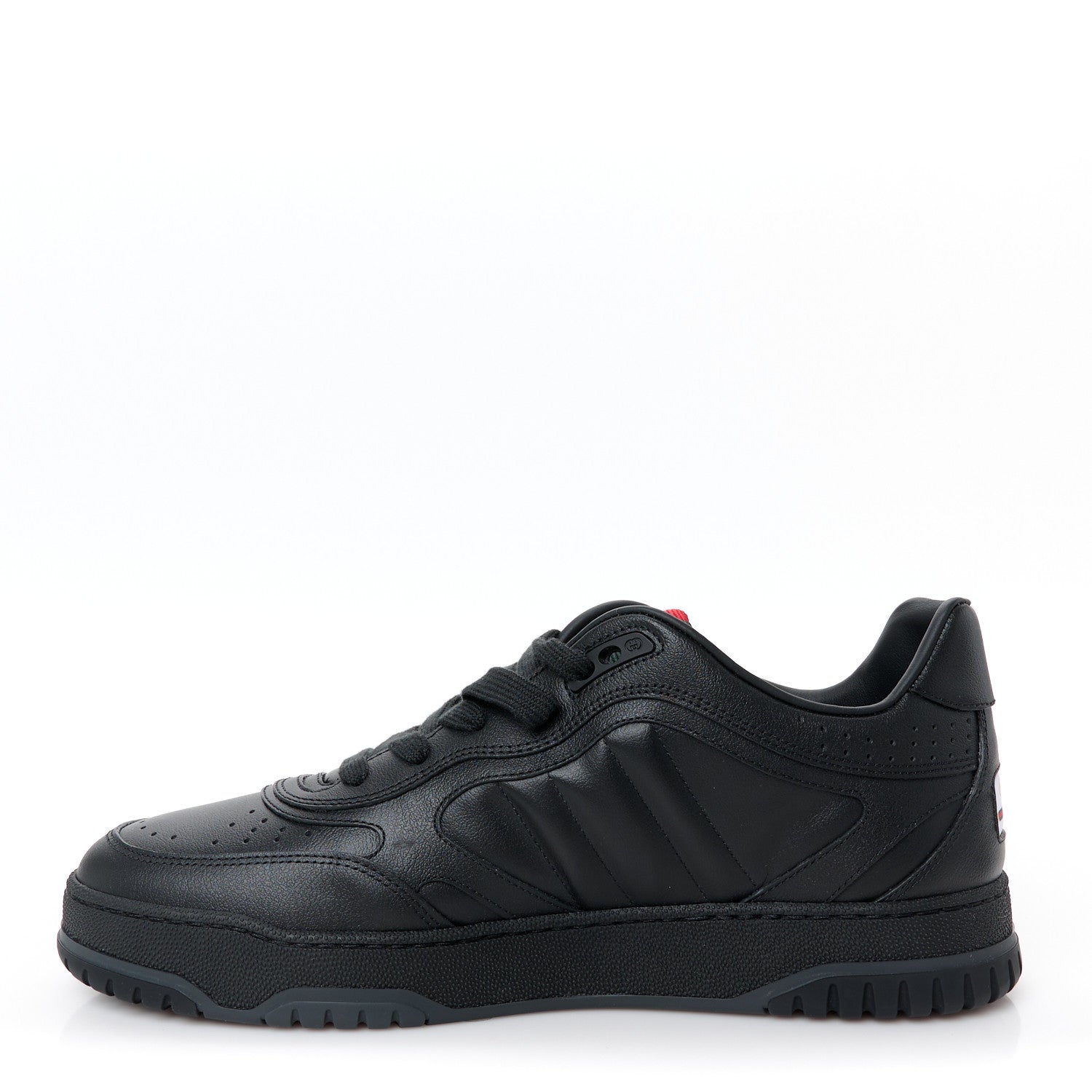 Sparrow Calfskin Mens Re-Web Sneakers 8.5 Black