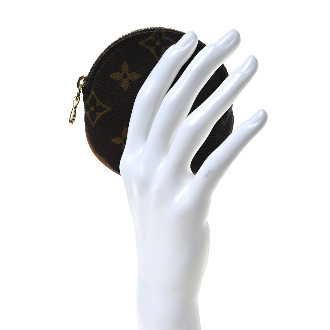 Monogram Round Coin Purse