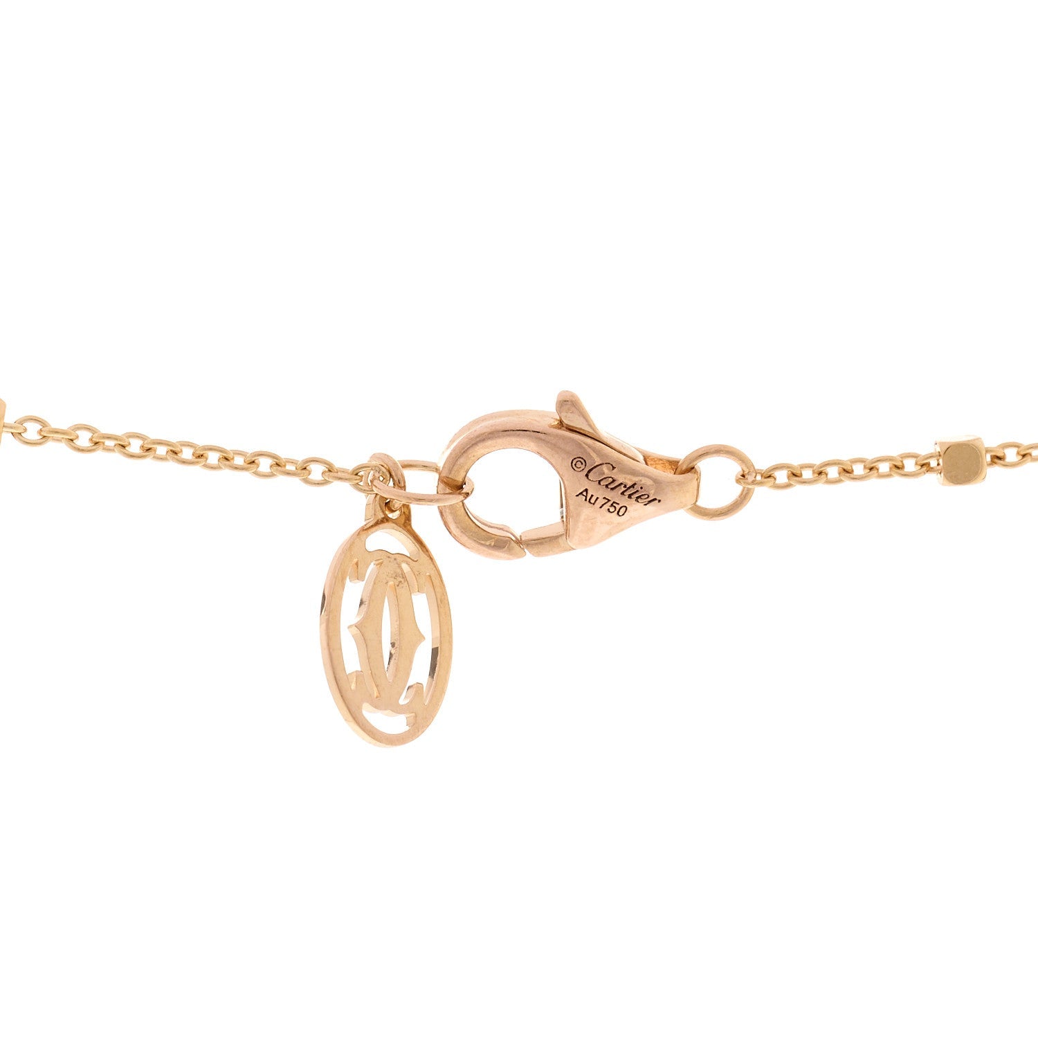 18K Pink Gold Small Clash de Cartier Necklace