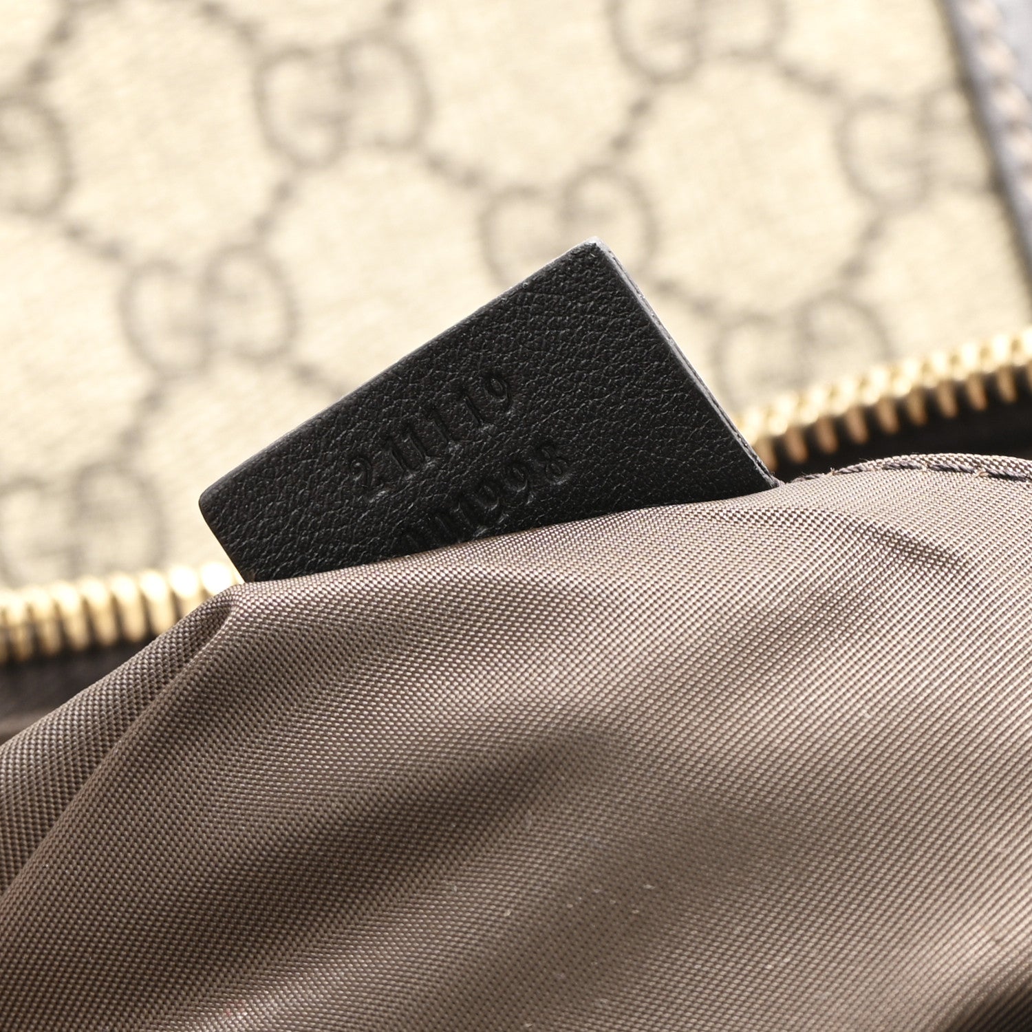 GG Plus Monogram Large Carry On Duffle Trolley Beige Ebony Cocoa Dark Chocolate