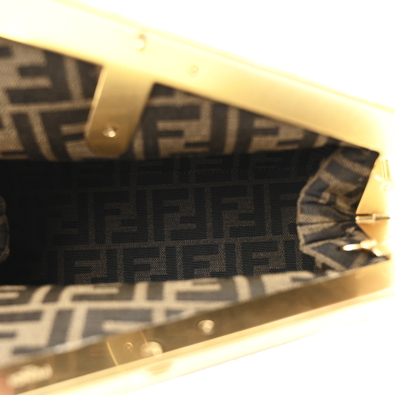 Shiny Nappa Midi Fendi First Green Tea