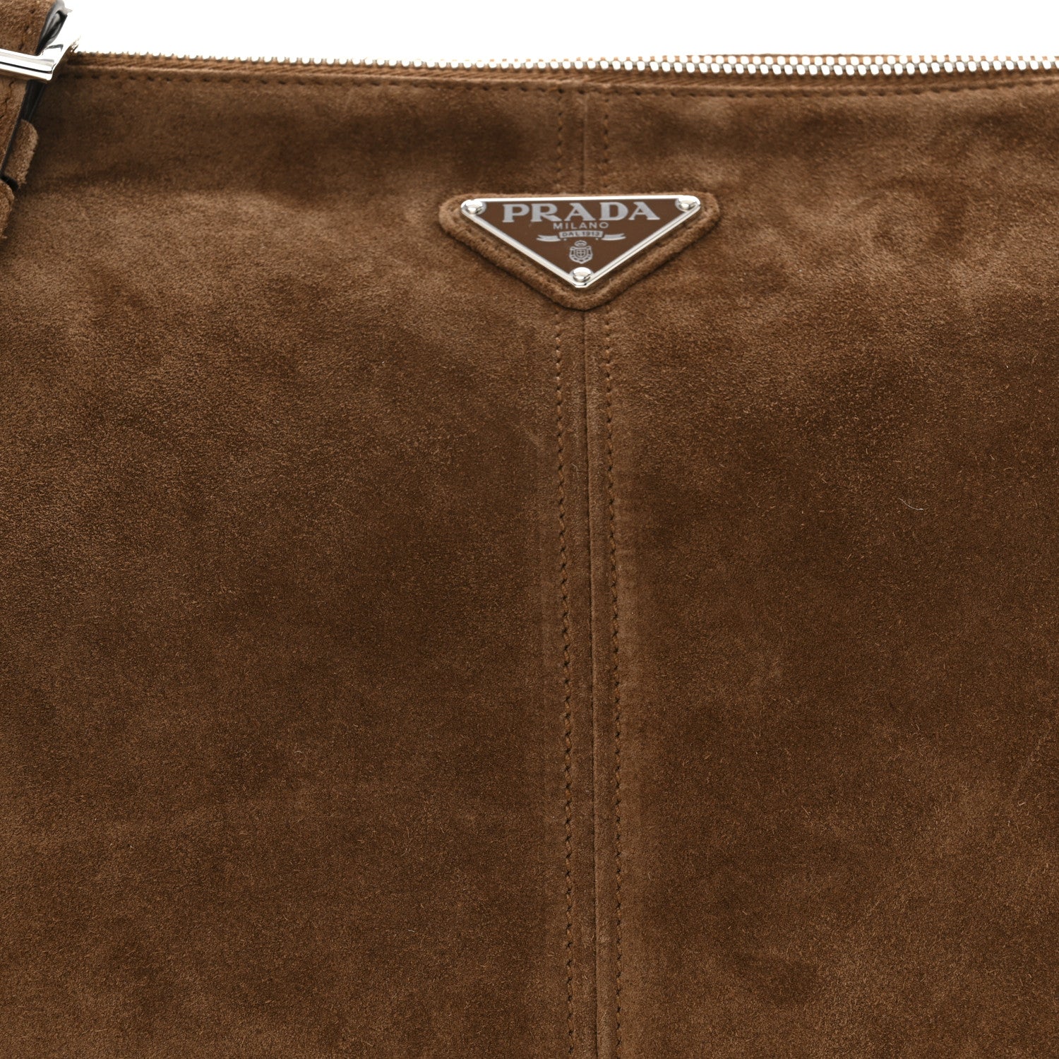 Scamosciato Suede Shoulder Bag Cacao