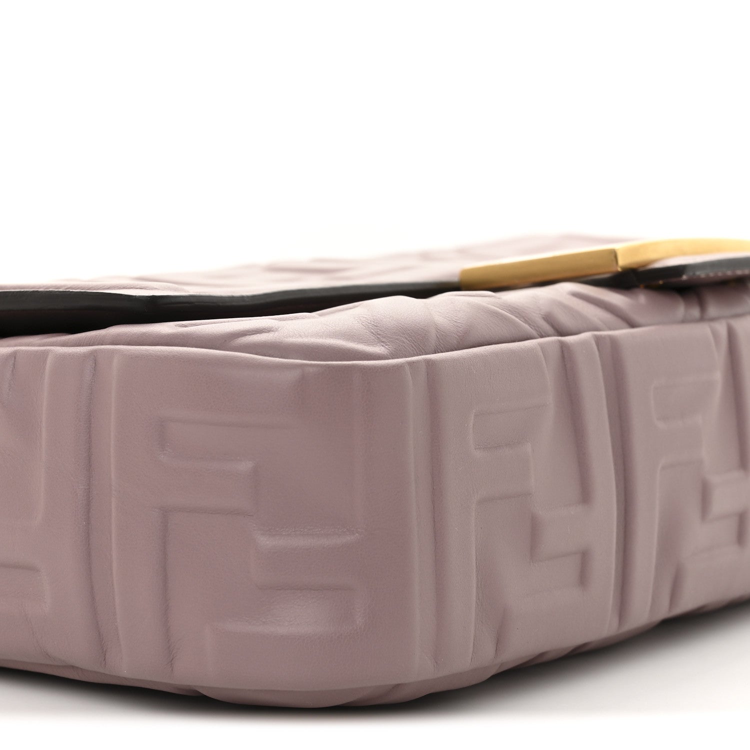 Nappa FF 1974 Embossed Baguette Mauve