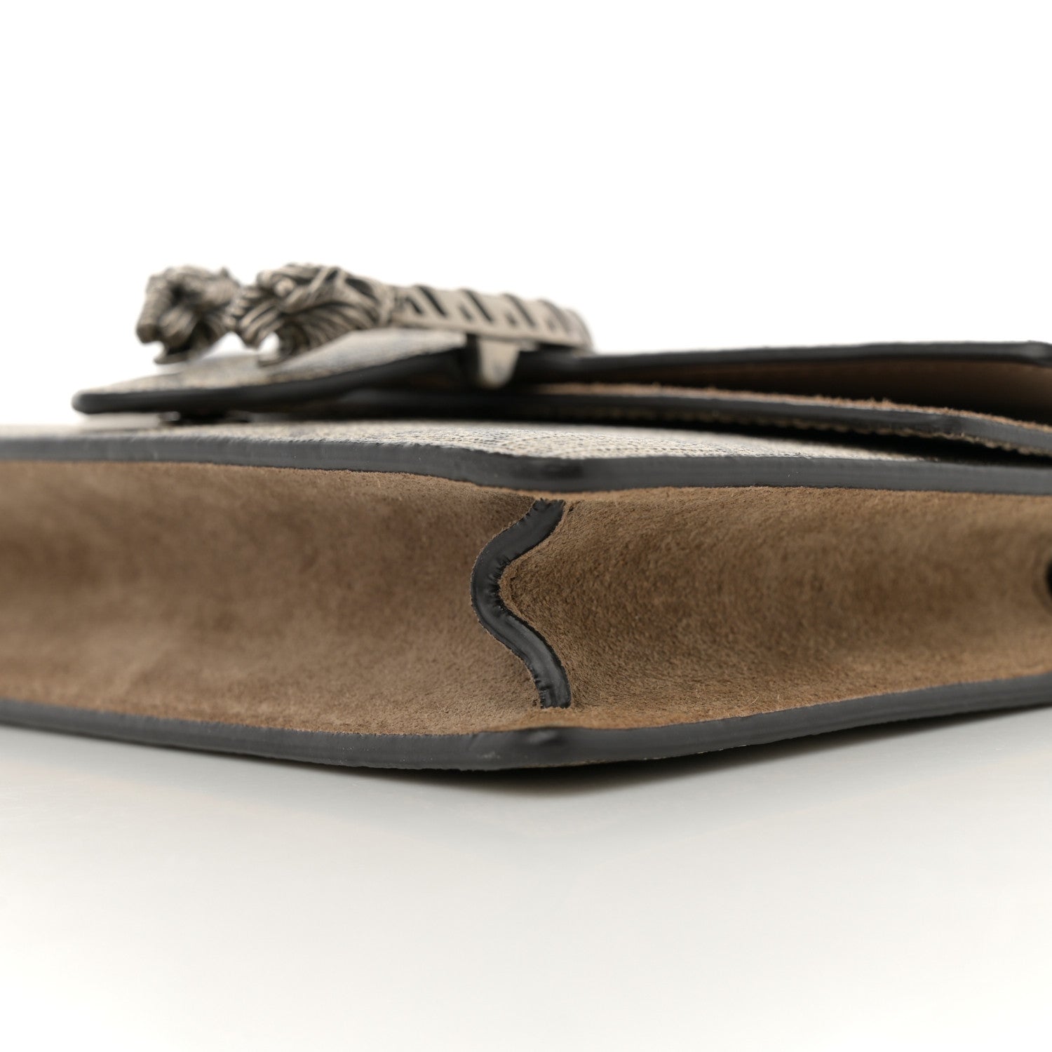 GG Supreme Monogram Super Mini Dionysus Shoulder Bag Taupe