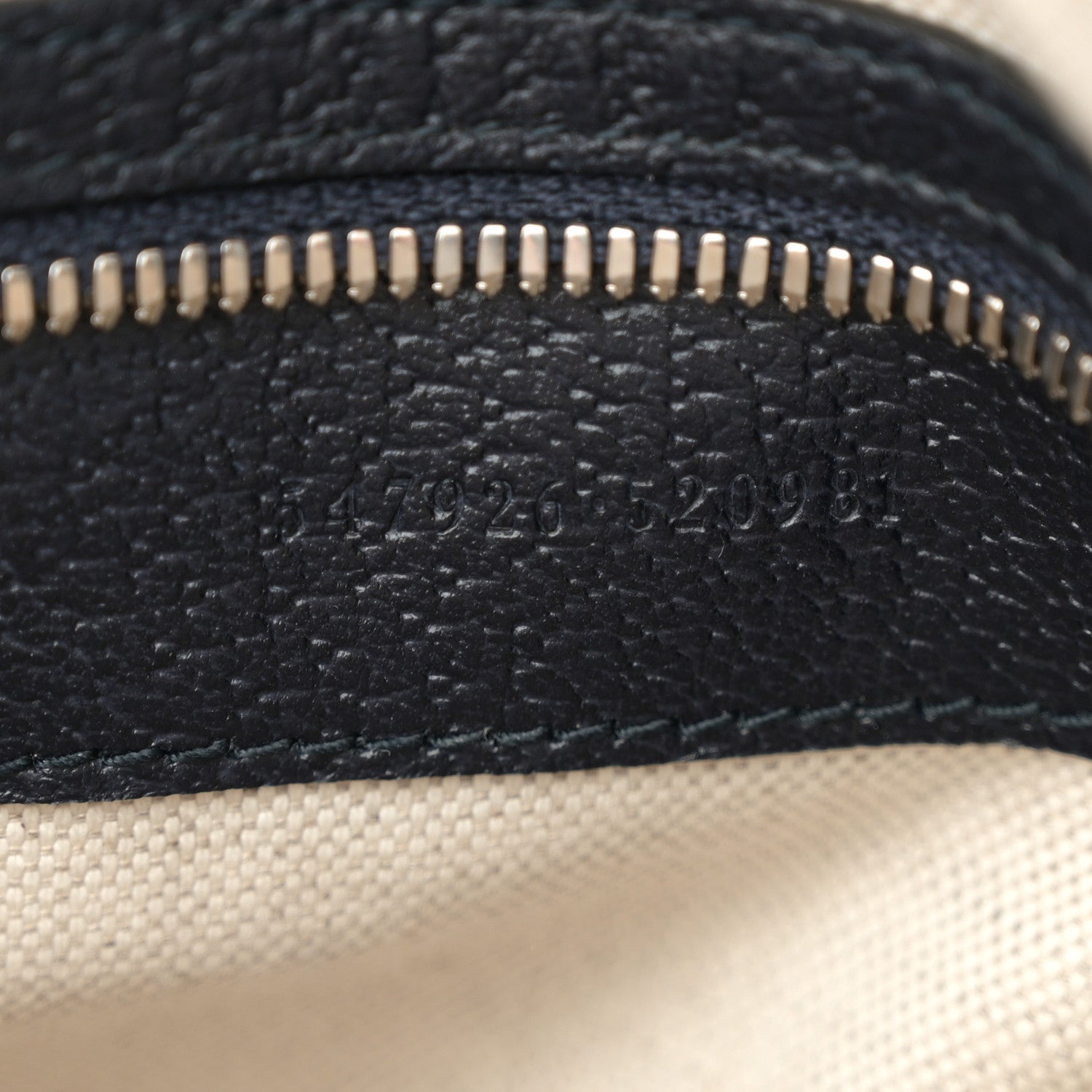 GG Supreme Monogram Textured Dollar Calfskin Web Small Ophidia Messenger Bag Beige Blue