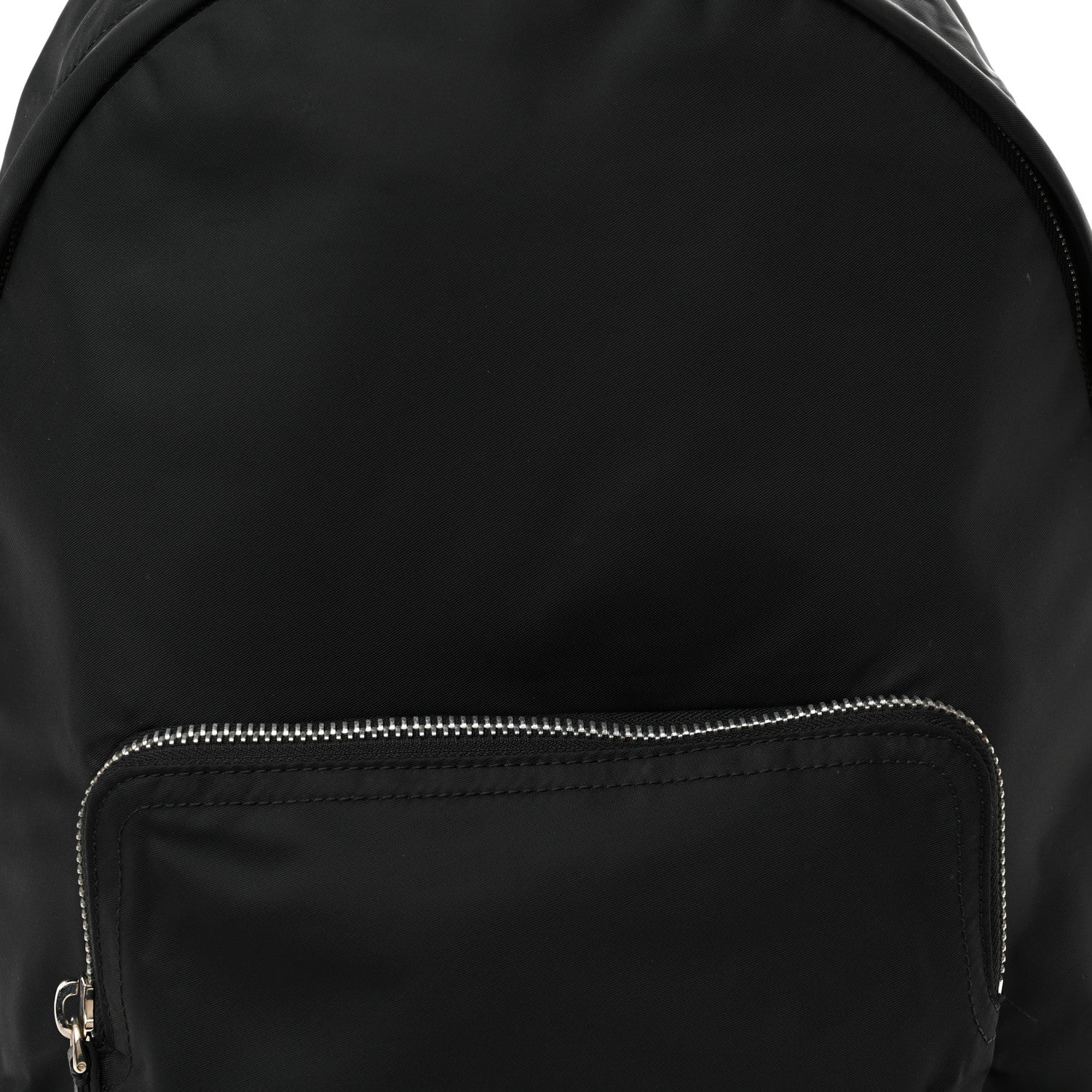 Nylon Check Abbeydale Simple Backpack  Black