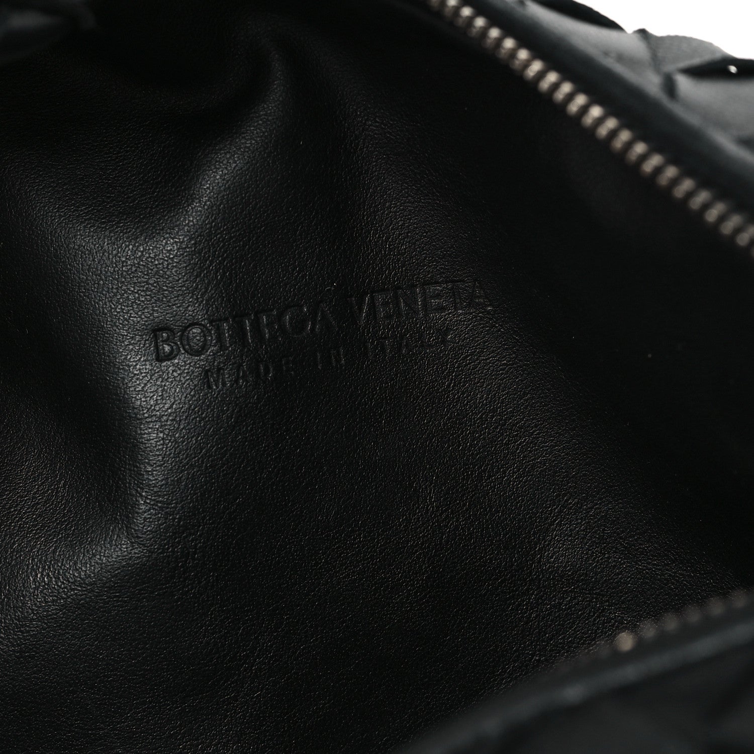 Nappa Intrecciato Teen Jodie Hobo Black