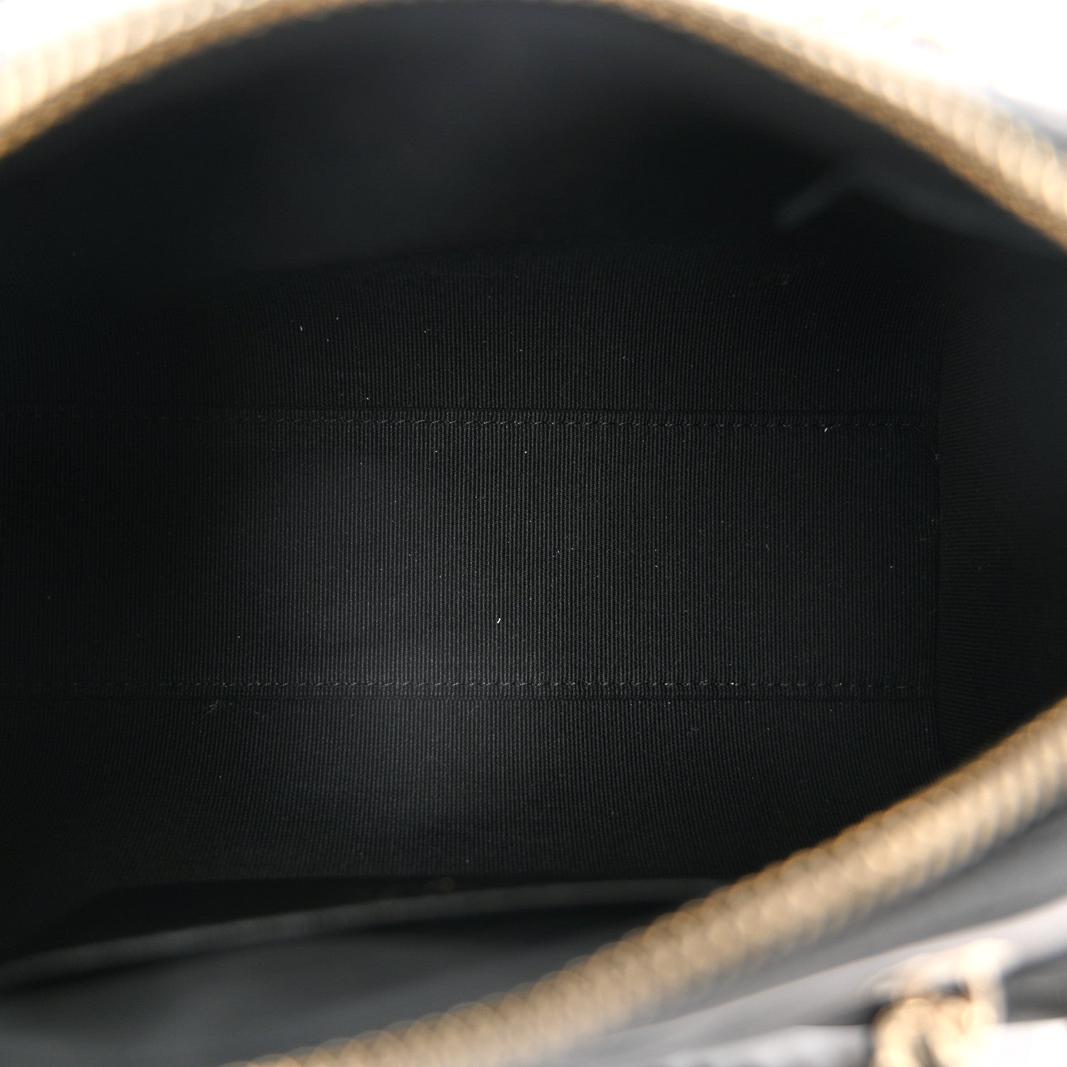 Lambskin Quilted Resin CC Mini Bowling Clutch With Chain Black White