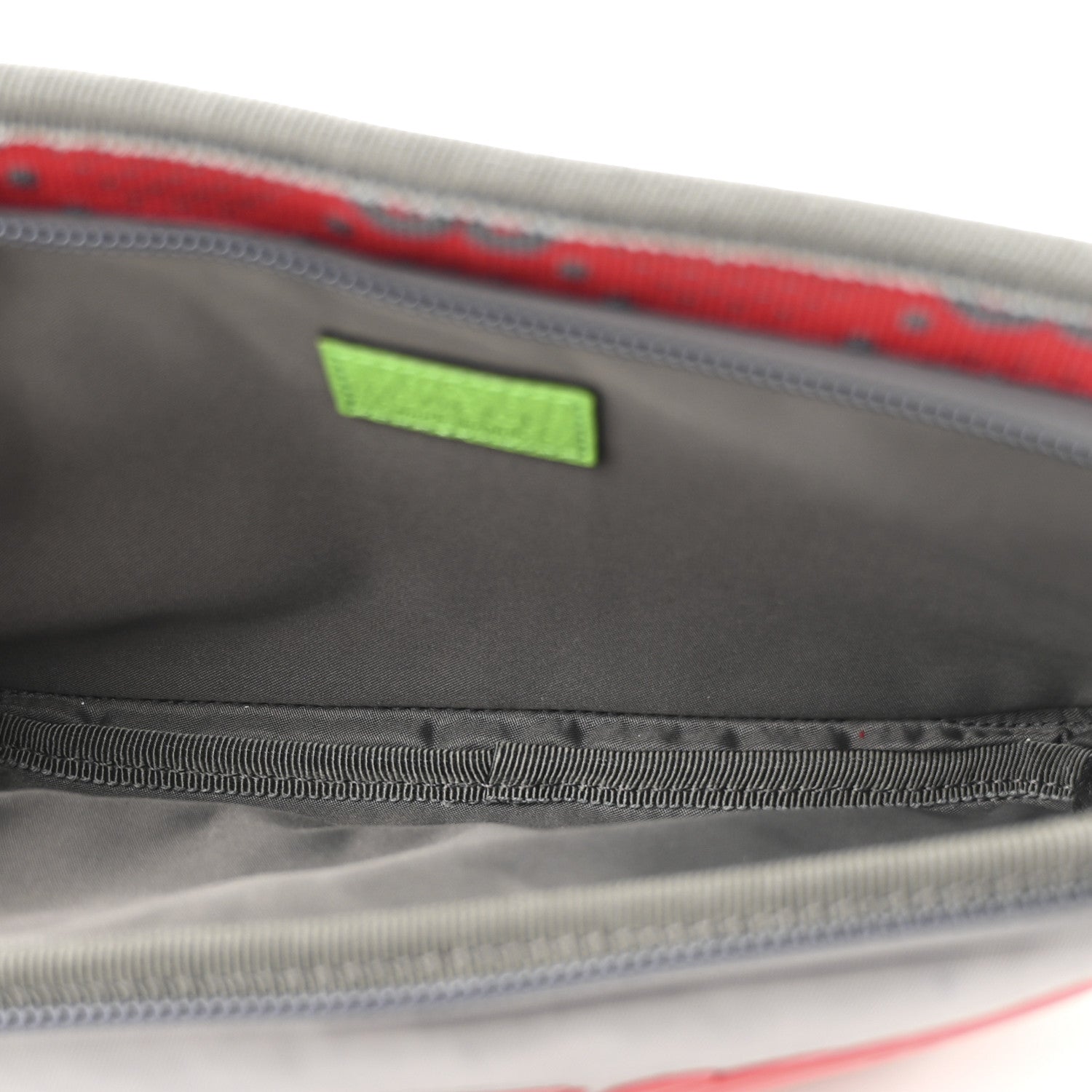 Jersey GG Monogram All Over Sporty Belt Bag Red Multicolor