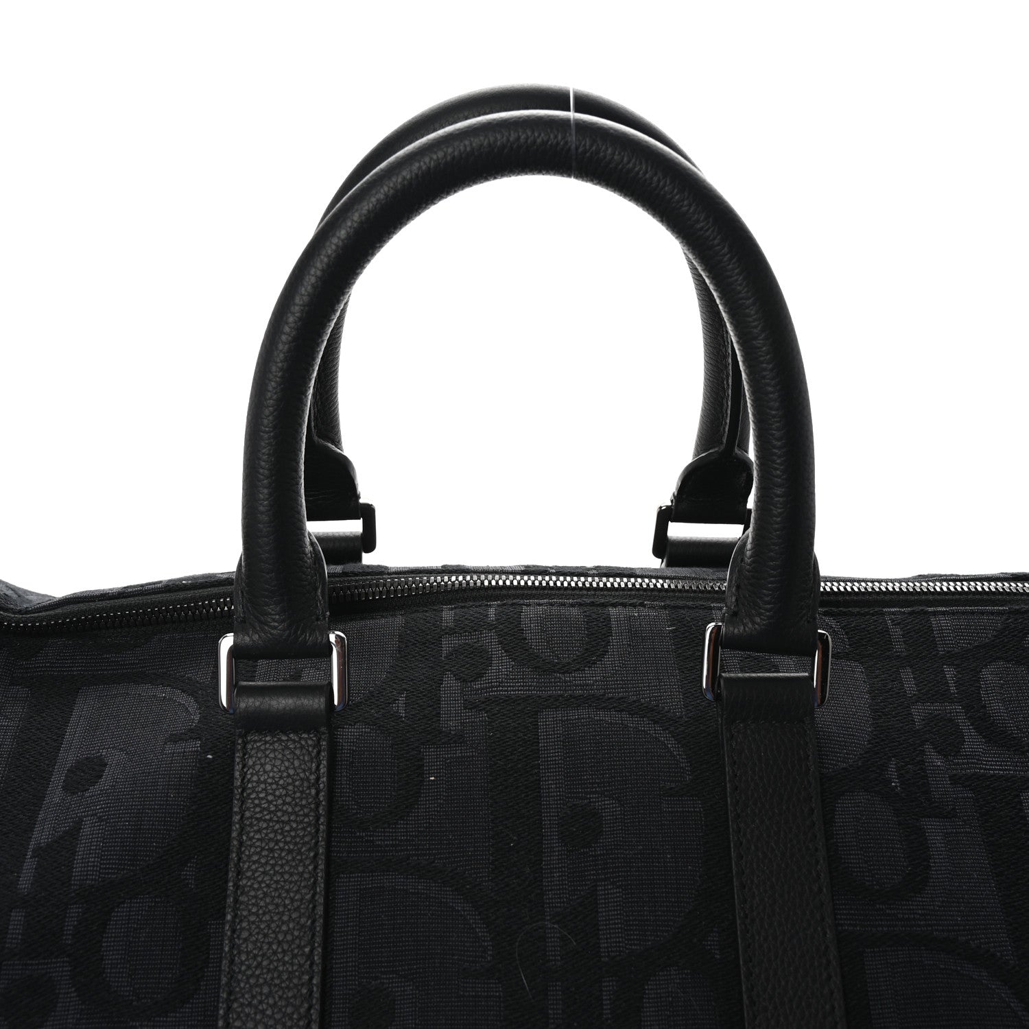 Maxi Oblique Jacquard Weekender 45 Black