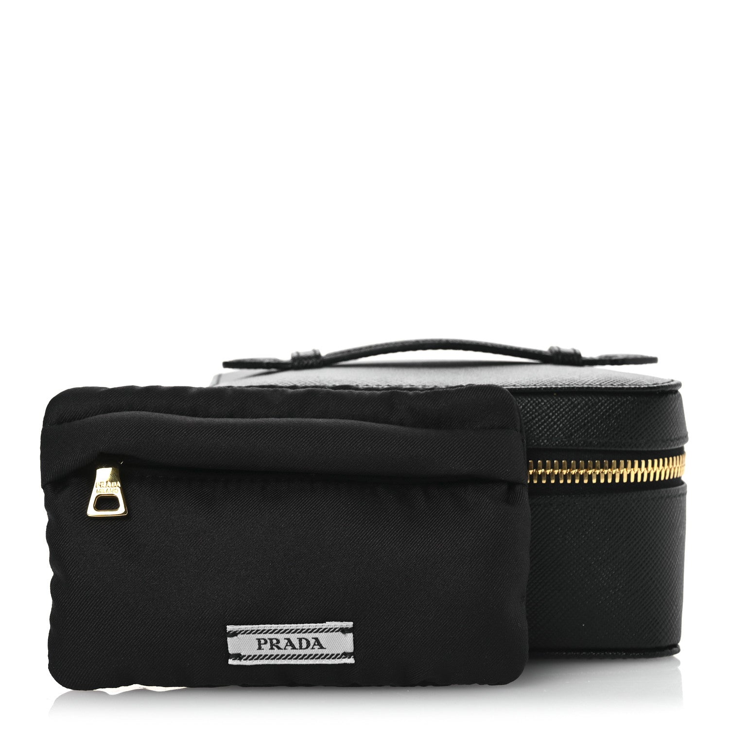Saffiano Jewelry Case Black