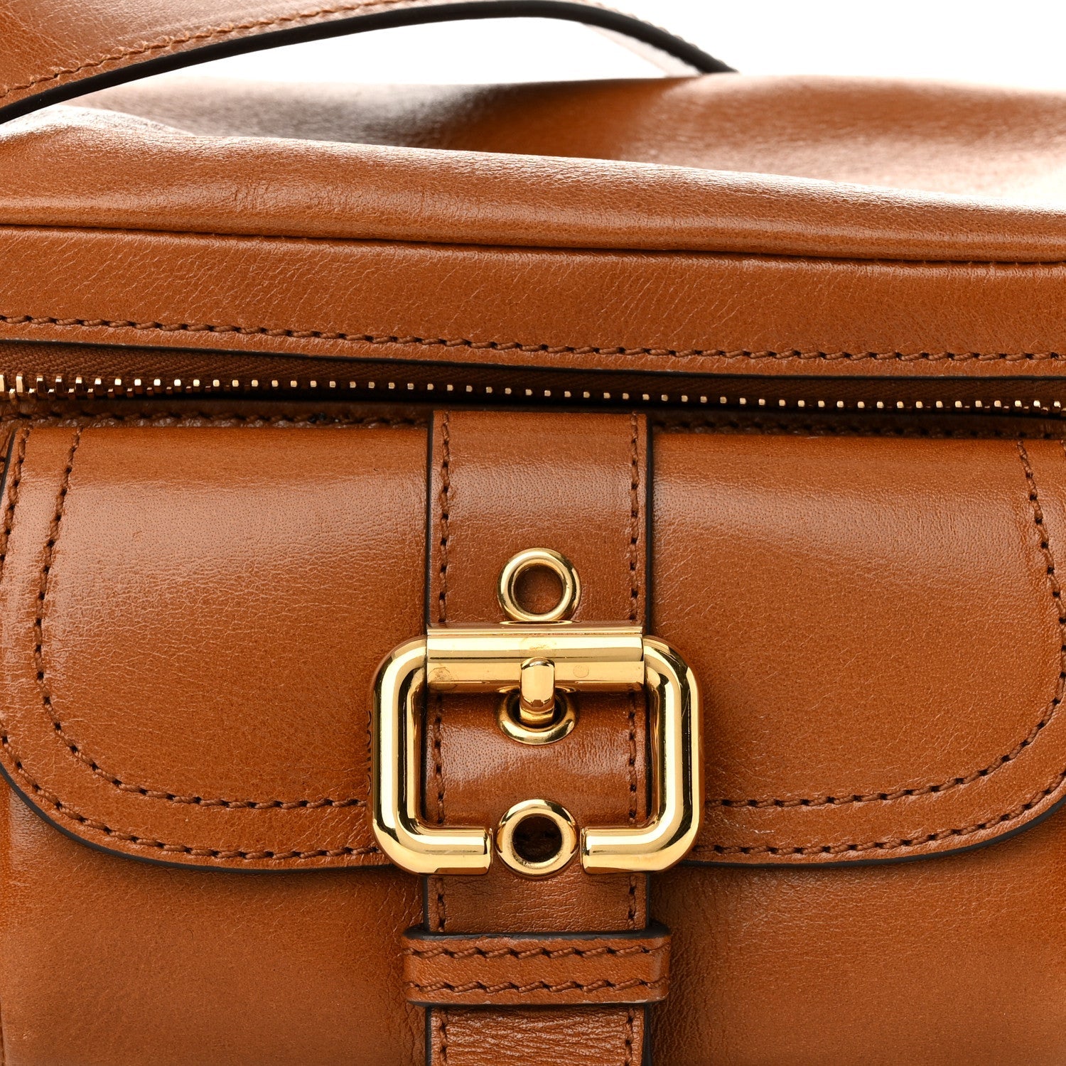 Shiny Buffalo Small Double Carry Camera Bag Clay Brown