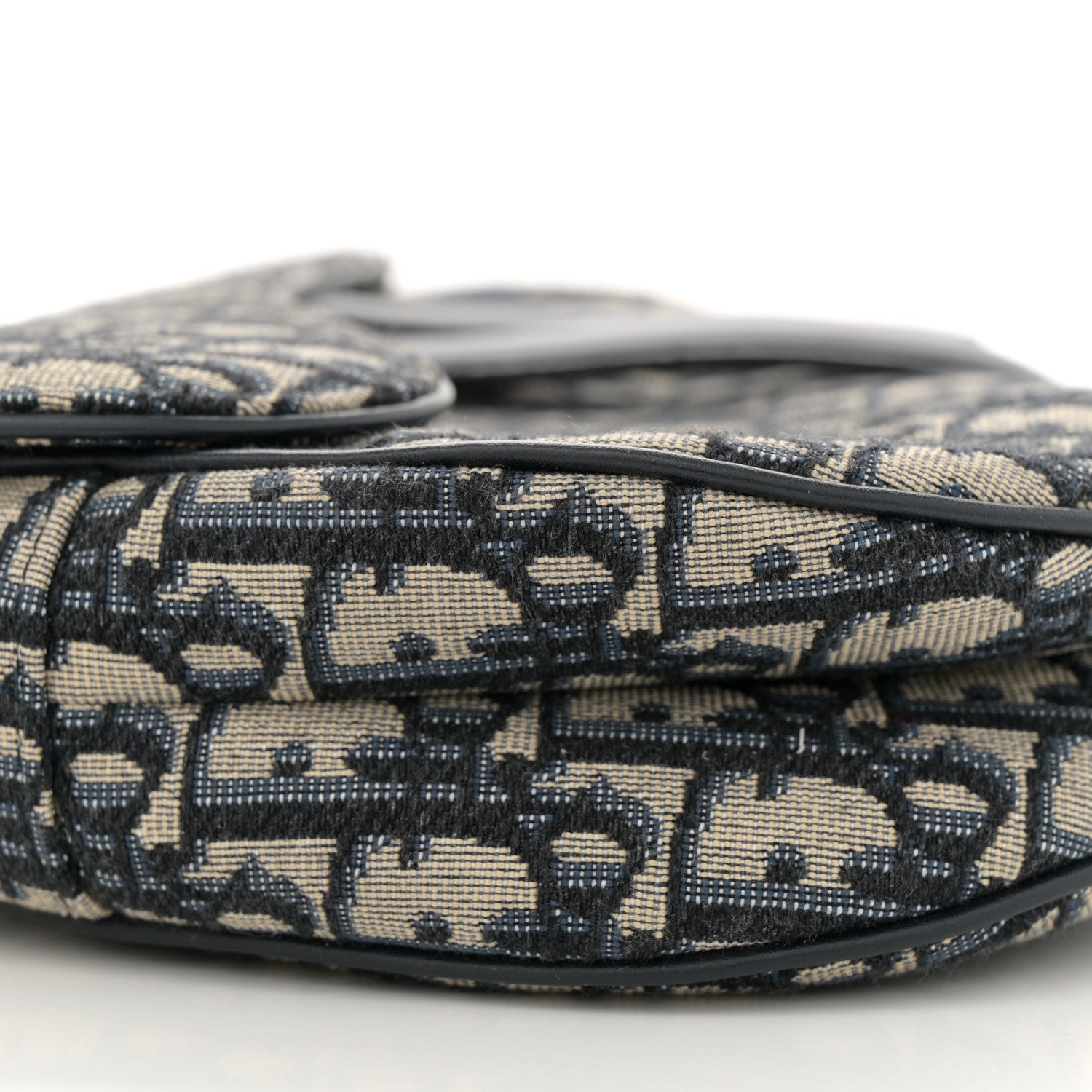 Oblique Saddle Bag Blue