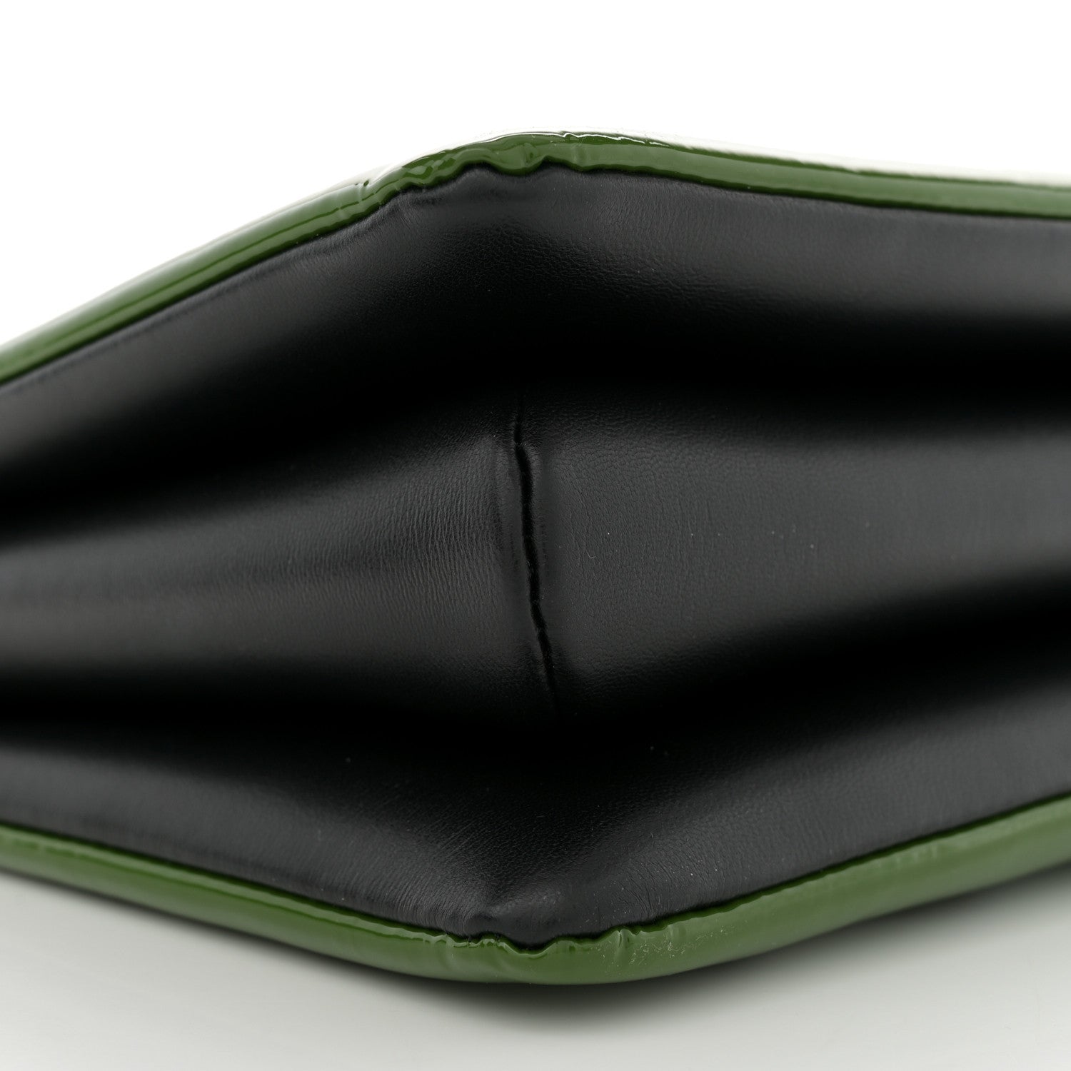 Patent Embossed Monogram Coussin PM Green Black