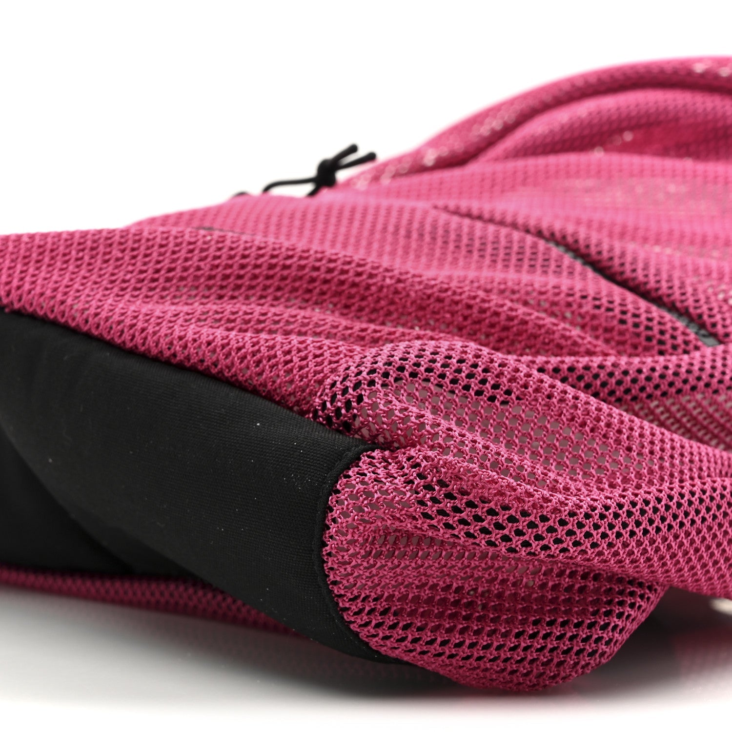 Nylon Mesh Backpack Fuchsia