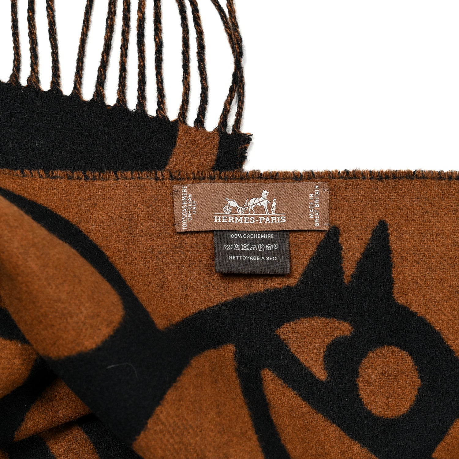 Cashmere Boucles et Camails Muffler Muffler Marine Camel