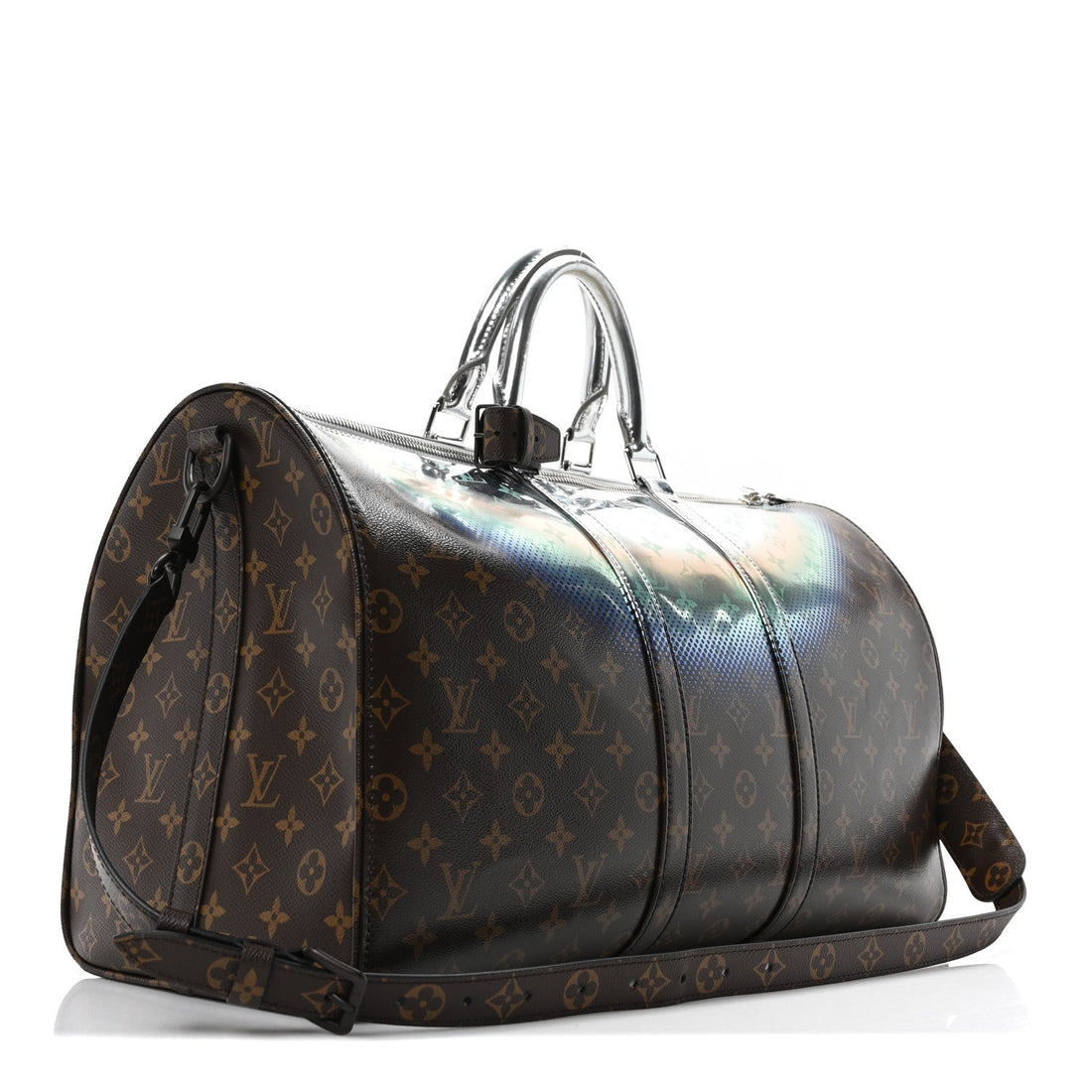 Metallic Nebula Monogram Speedy Bandouliere 50 Multicolor