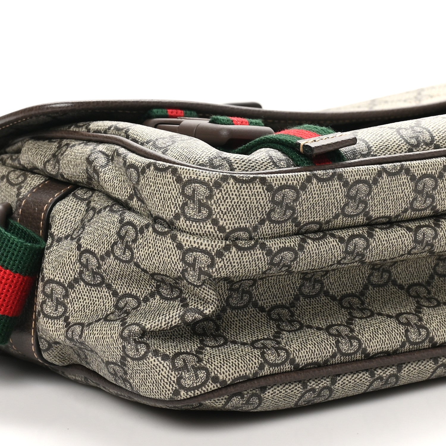 GG Supreme Small Messenger Bag Beige Ebony