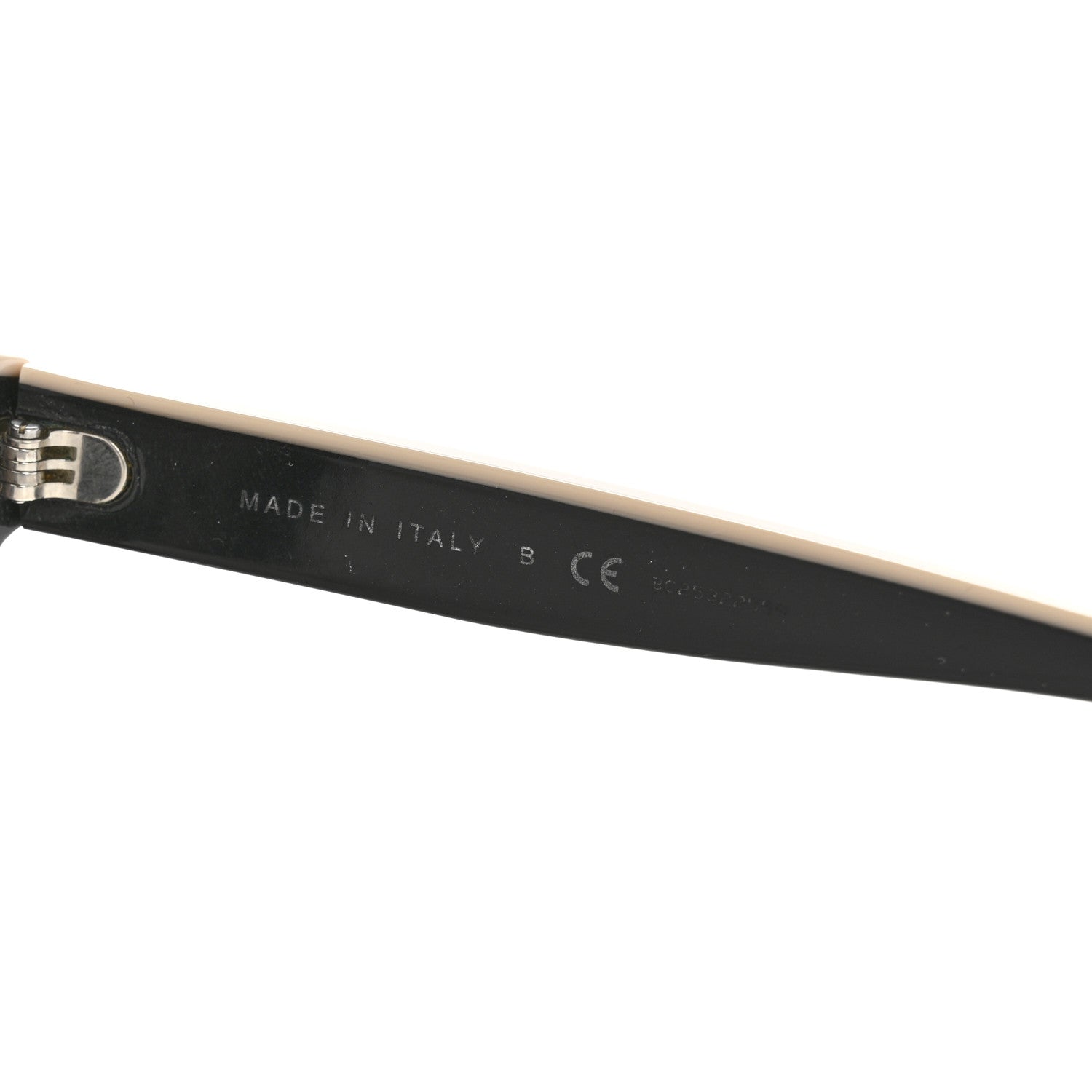 Acetate CC Butterfly Sunglasses 5414-A Black Beige