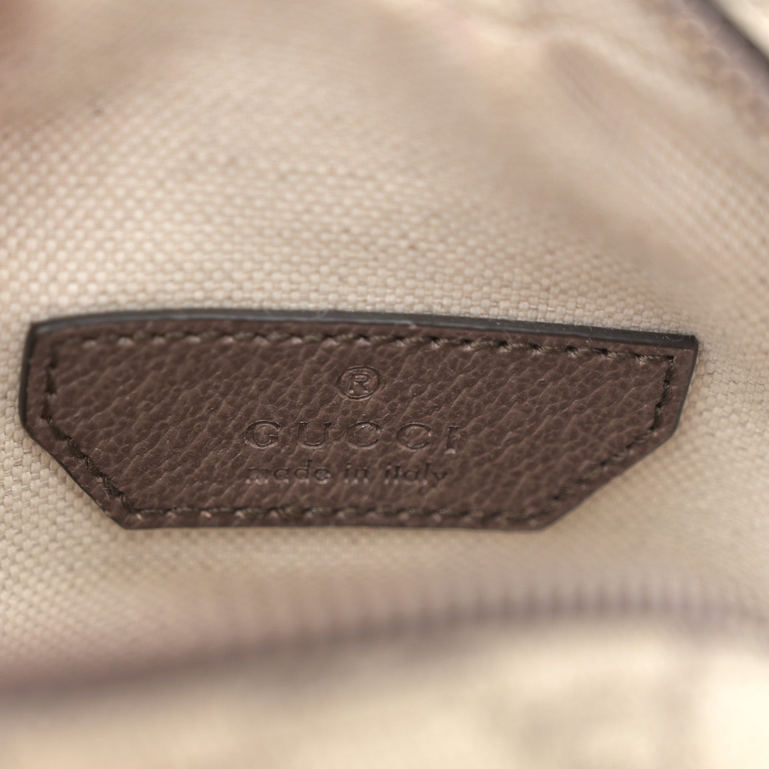 GG Supreme Monogram Web Mini Ophidia Double Zip Messenger Bag Beige New Acero